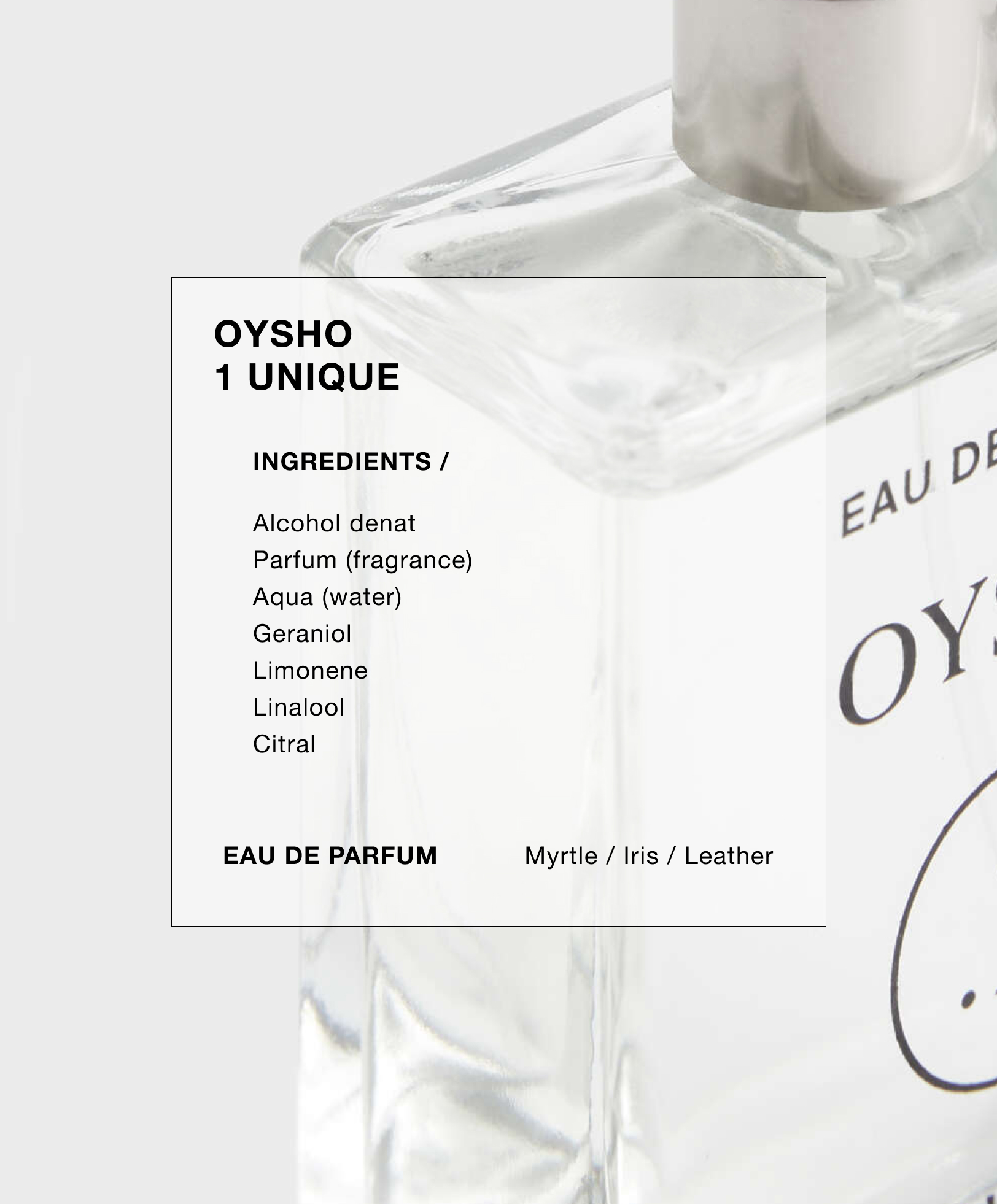 Oysho eau outlet de toilette 1