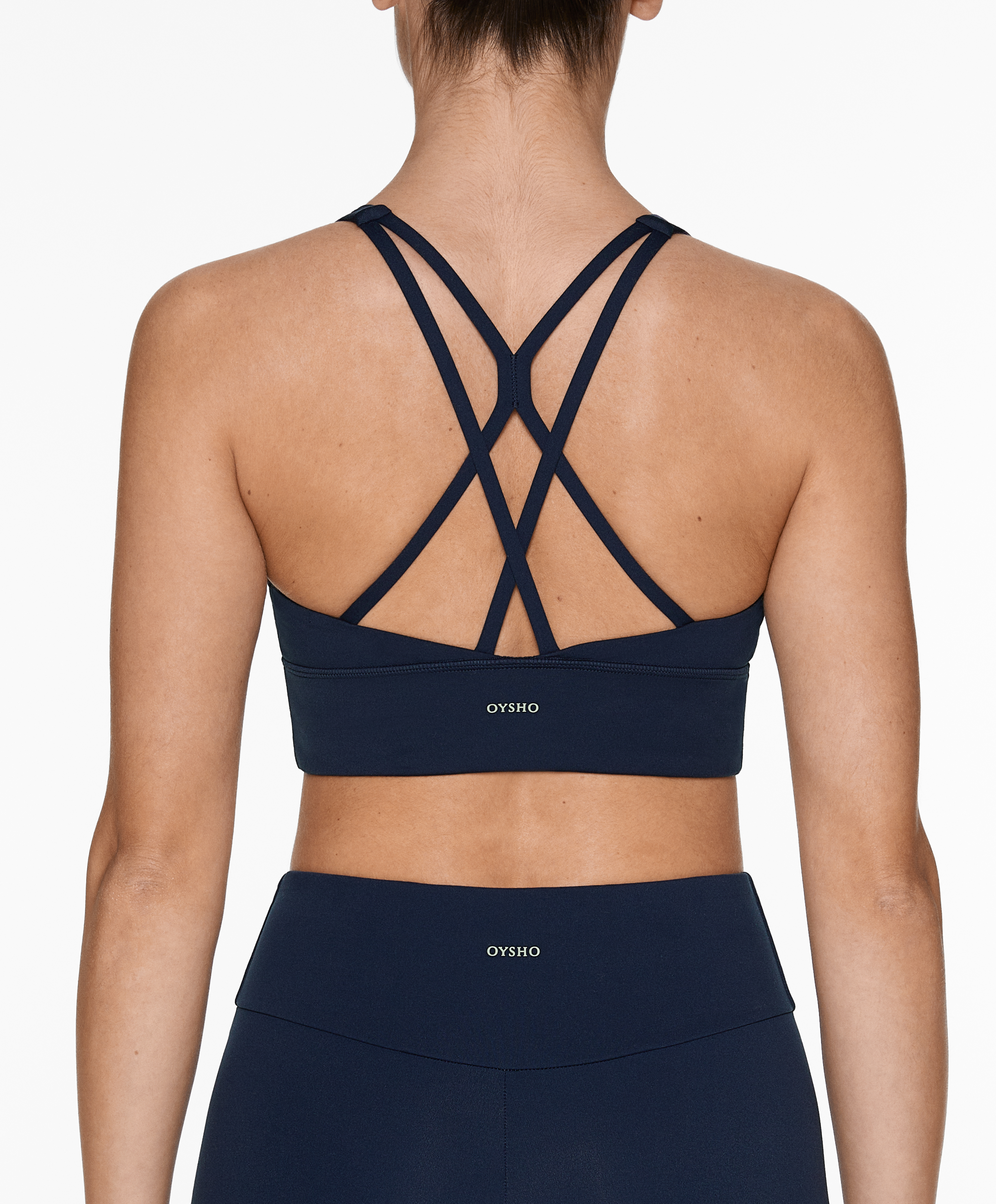 OYSHO FIRM - High support sports bra - black 