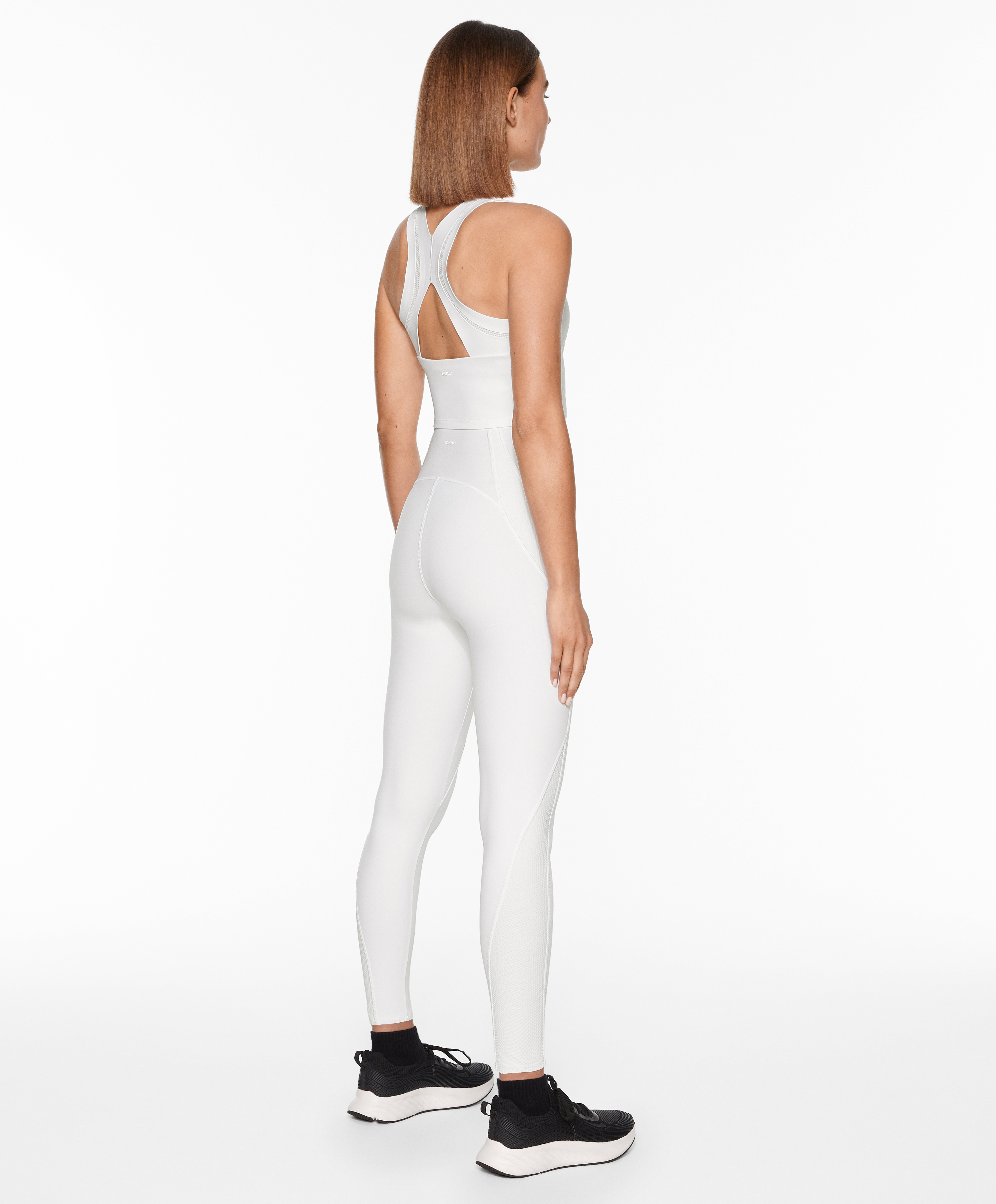 ZELOS, Pants & Jumpsuits, Zelos Rn 314 Active Leggings Workout Yoga Pants  Medium White Gray