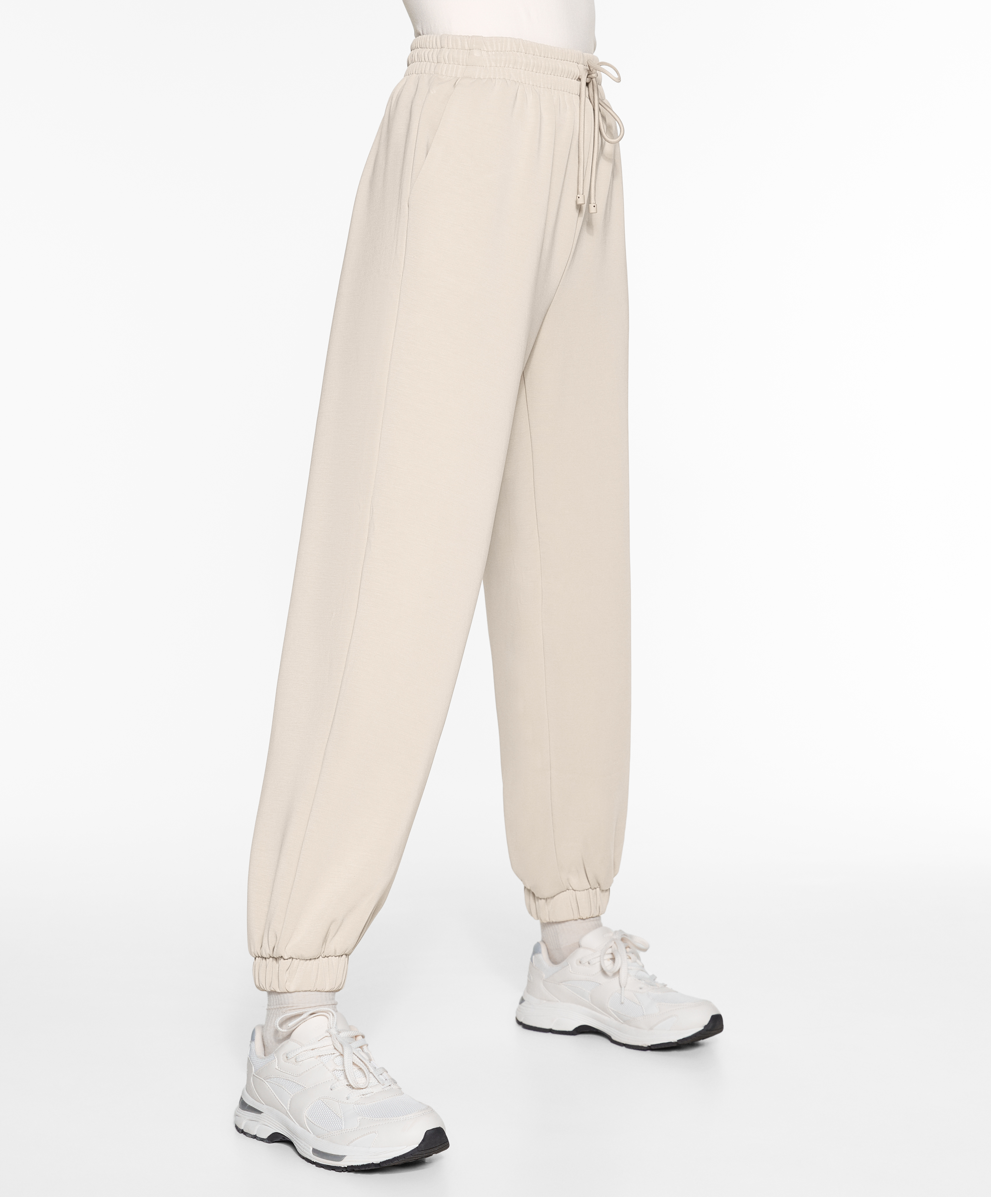 Warm interior joggers