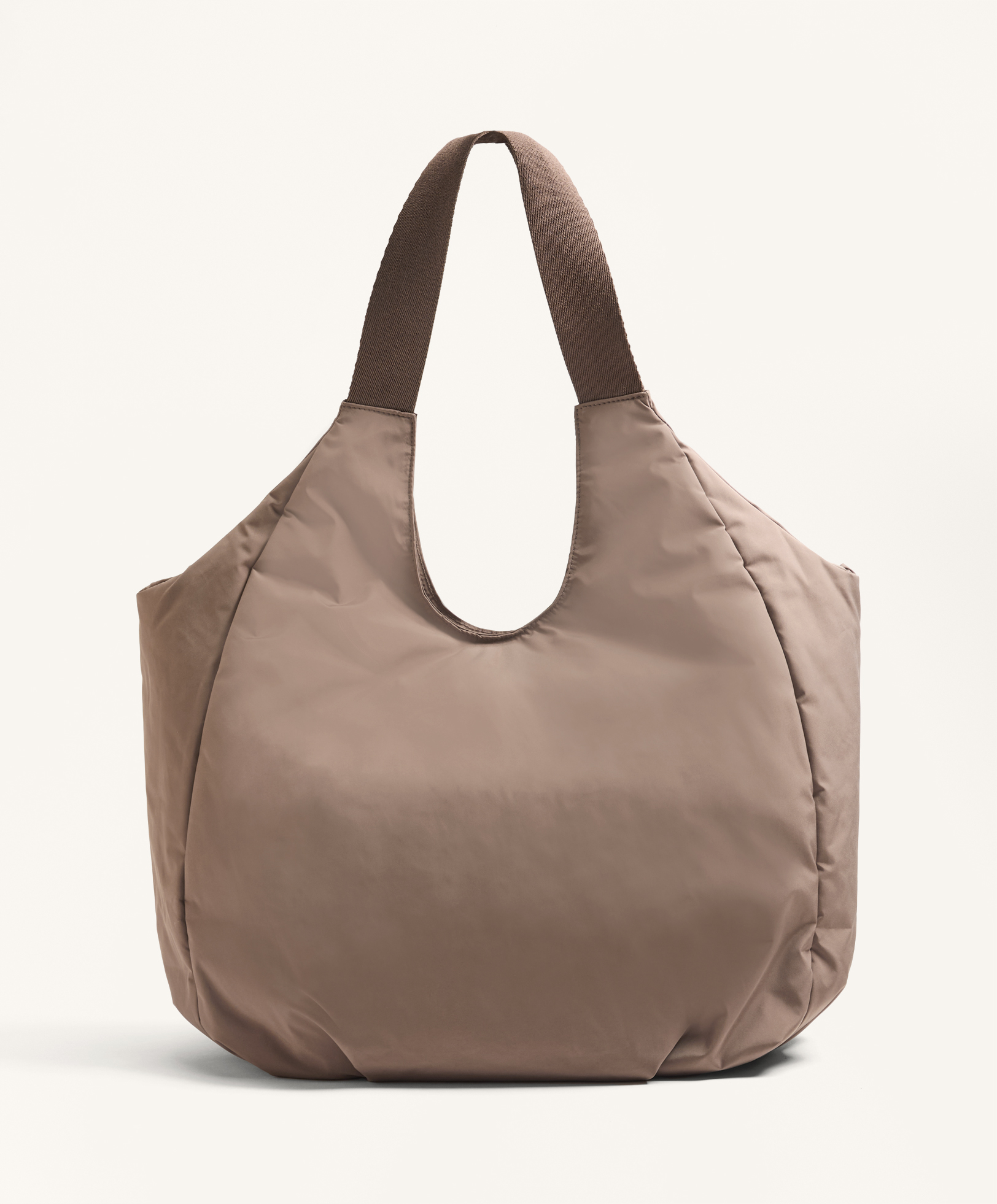 Shopper bag with contrasting handle Shopper bag with contrasting handle