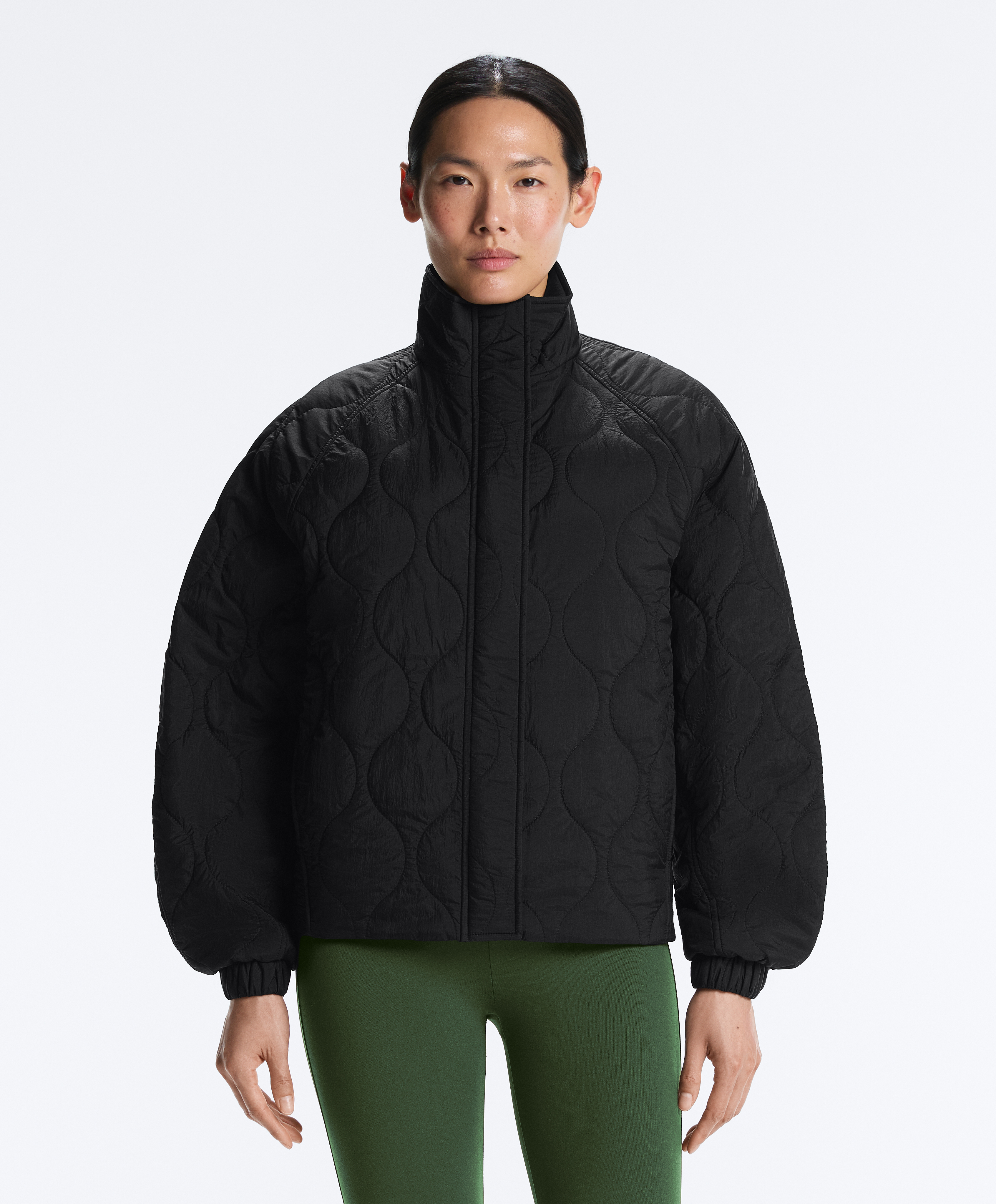 Water-repellent FELLEX® AEROGEL padded jacket | OYSHO Türkiye
