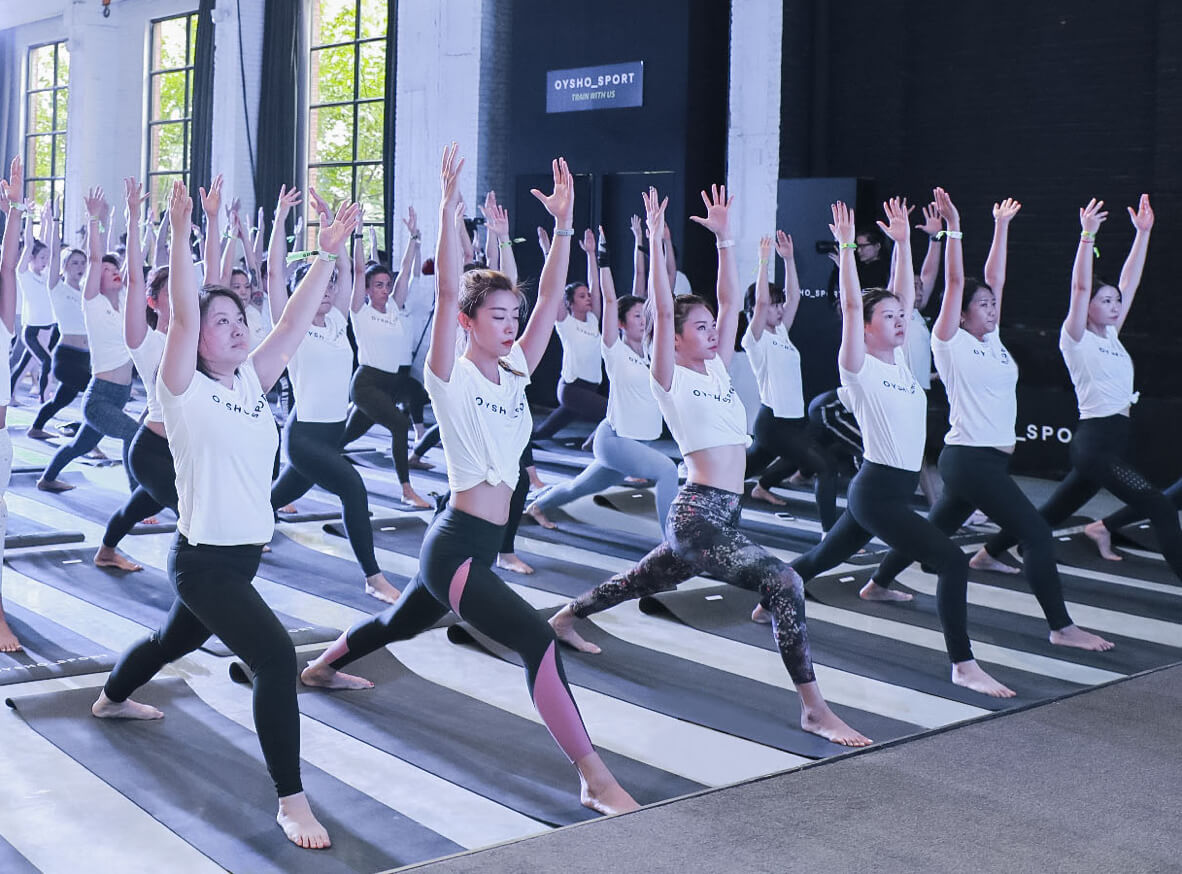 Oysho Yoga Train with us OYSHO España
