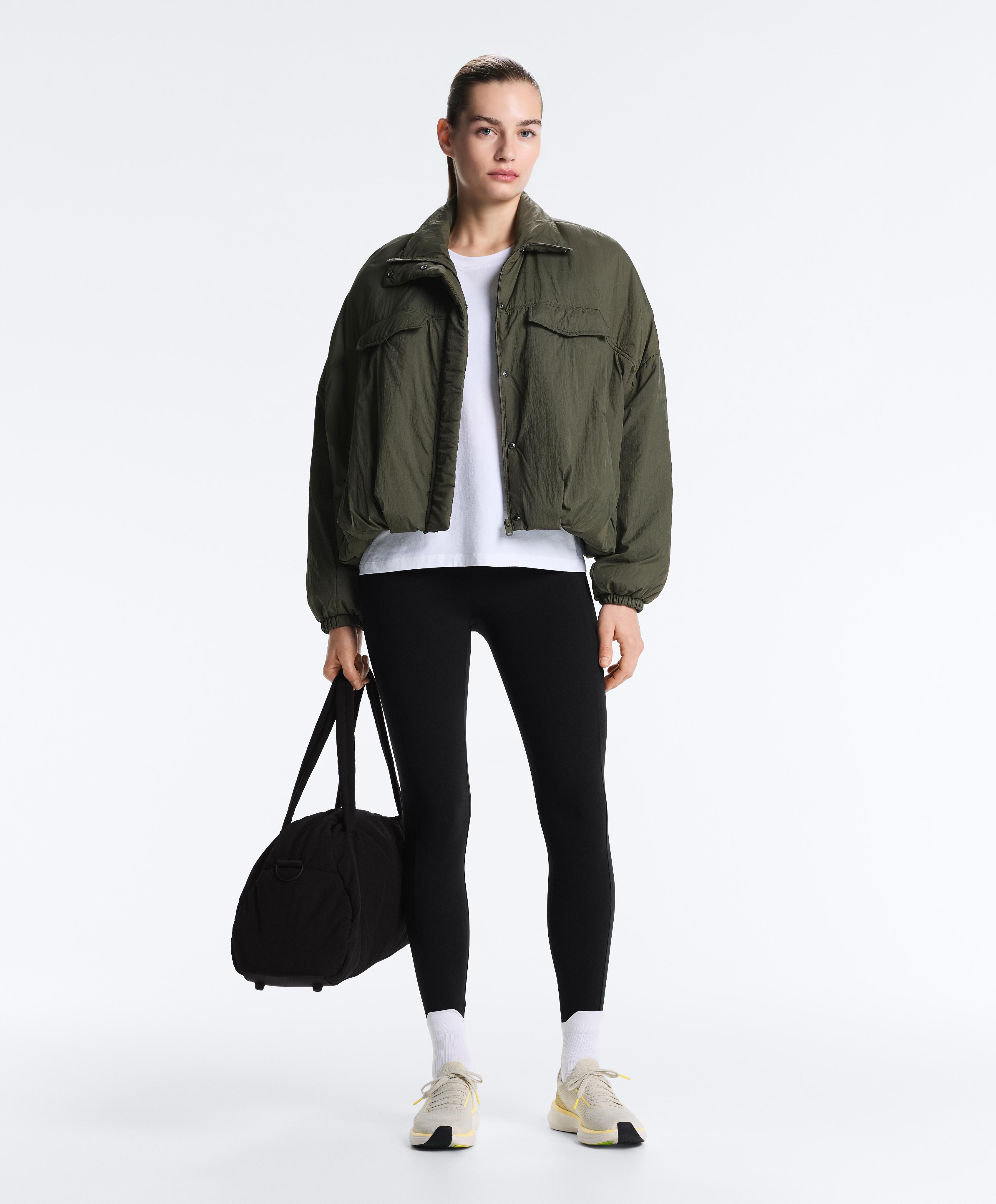 Total look compressive high rise pocket negro