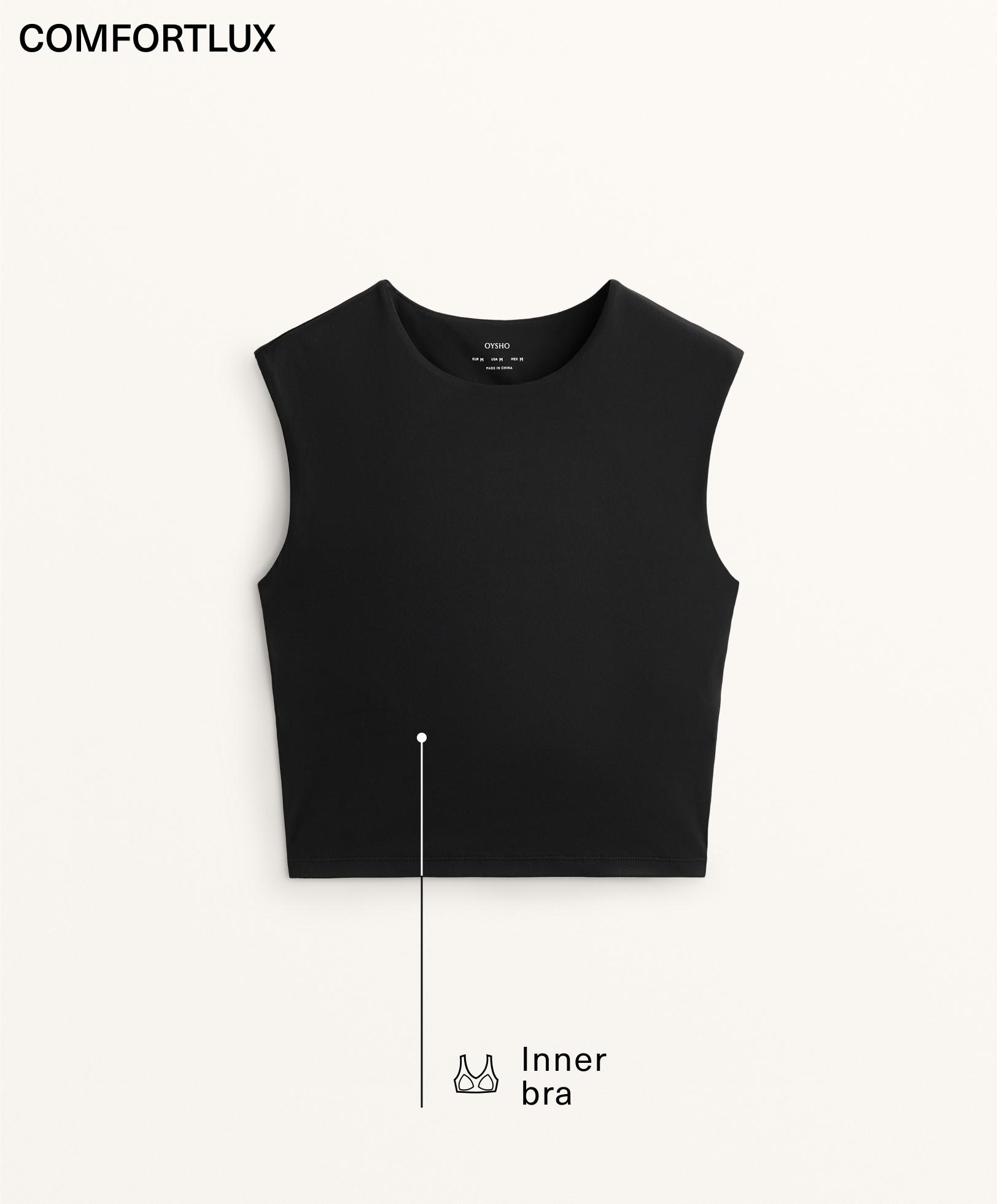 Comfortlux Tank Top mit offenem Rücken und Twist Comfortlux Tank Top mit offenem Rücken und Twist
