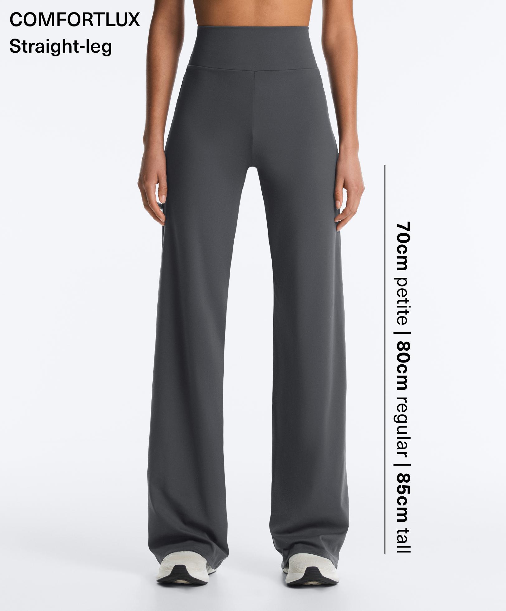 High-rise Comfortlux straight-leg trousers High-rise Comfortlux straight-leg trousers