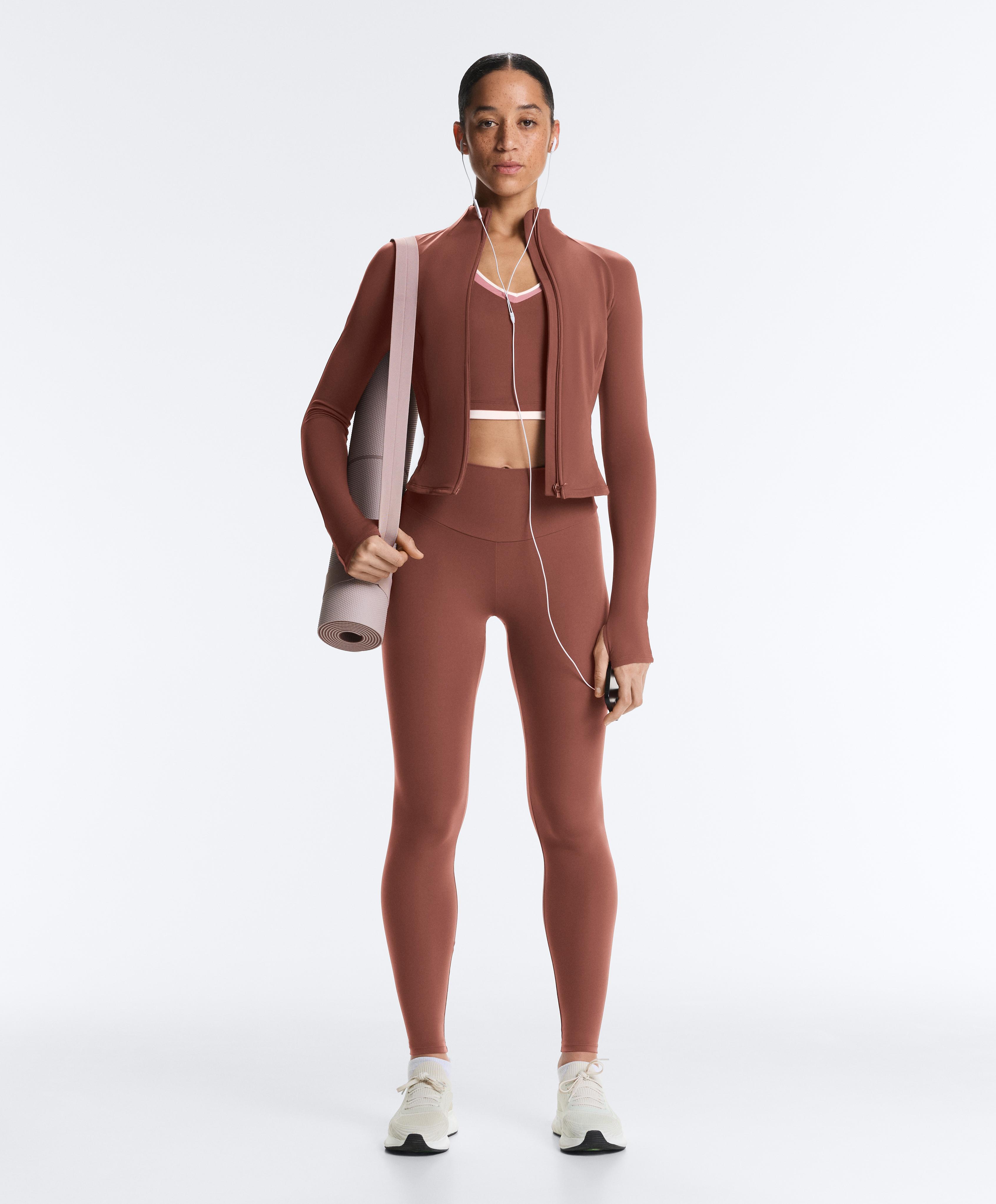 Light warm technical jacket — MAHOGANY