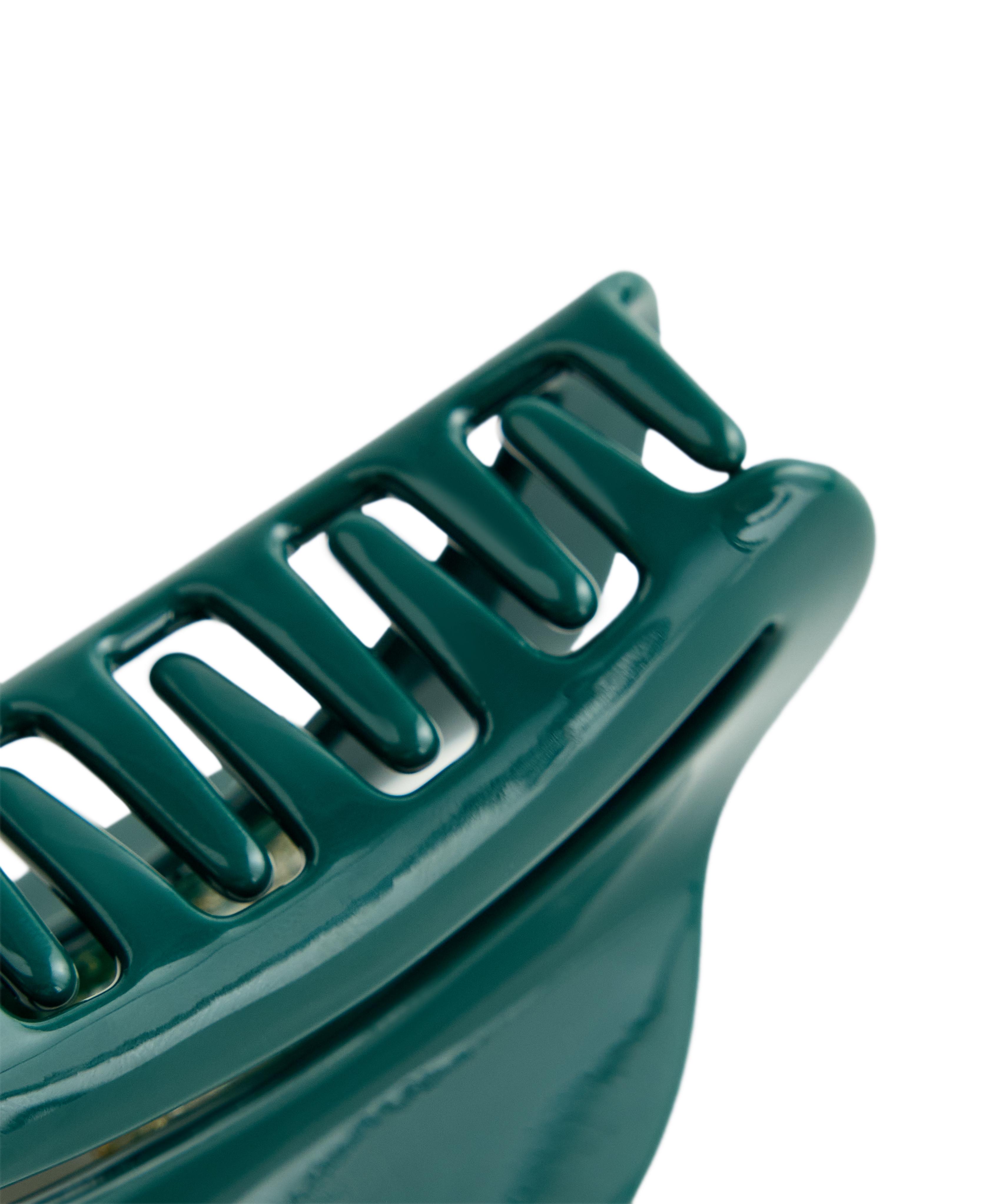 Large hair clip — GREEN