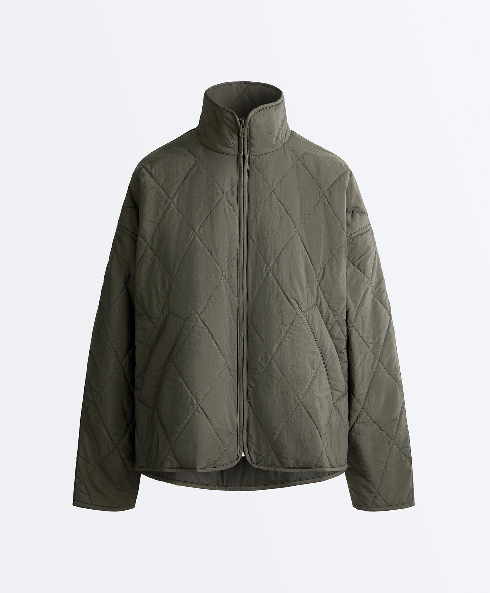 Water-repellent FELLEX® AEROGEL padded jacket — GREEN