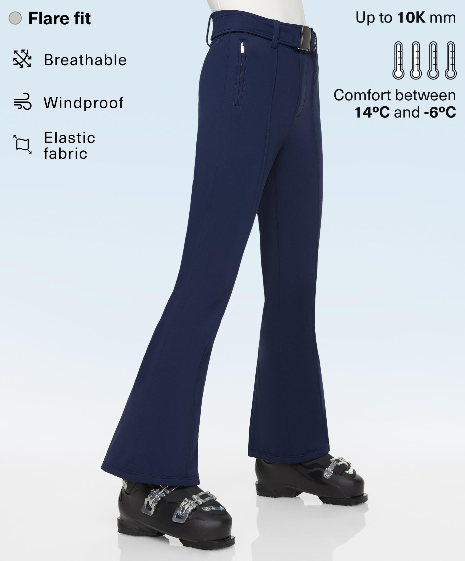 Water-resistant flare SKI trousers - Sale