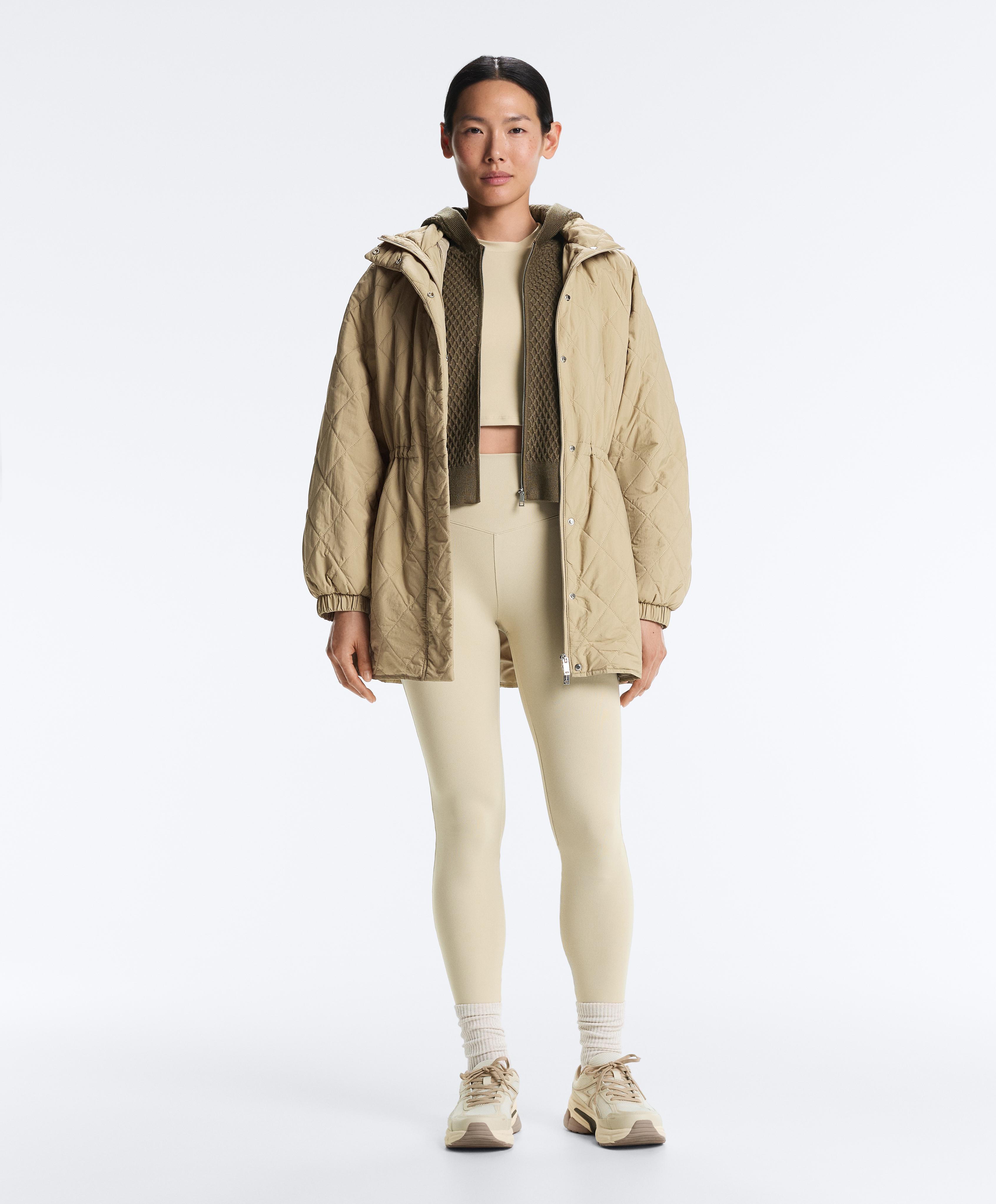 FELLEX® AEROGEL padded jacket — GREEN BEIGE