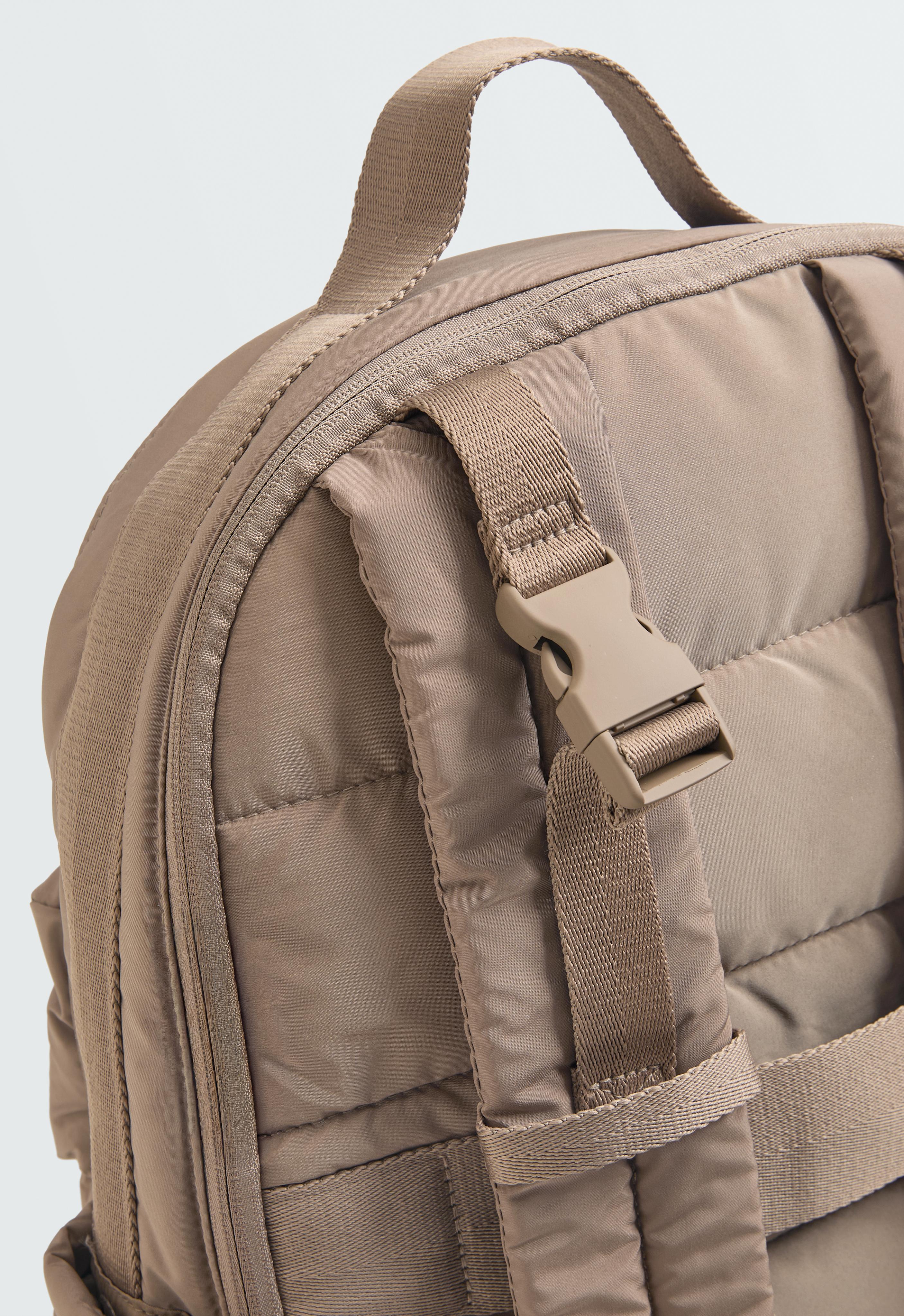 Maxi maternity backpack — TOASTED BROWN