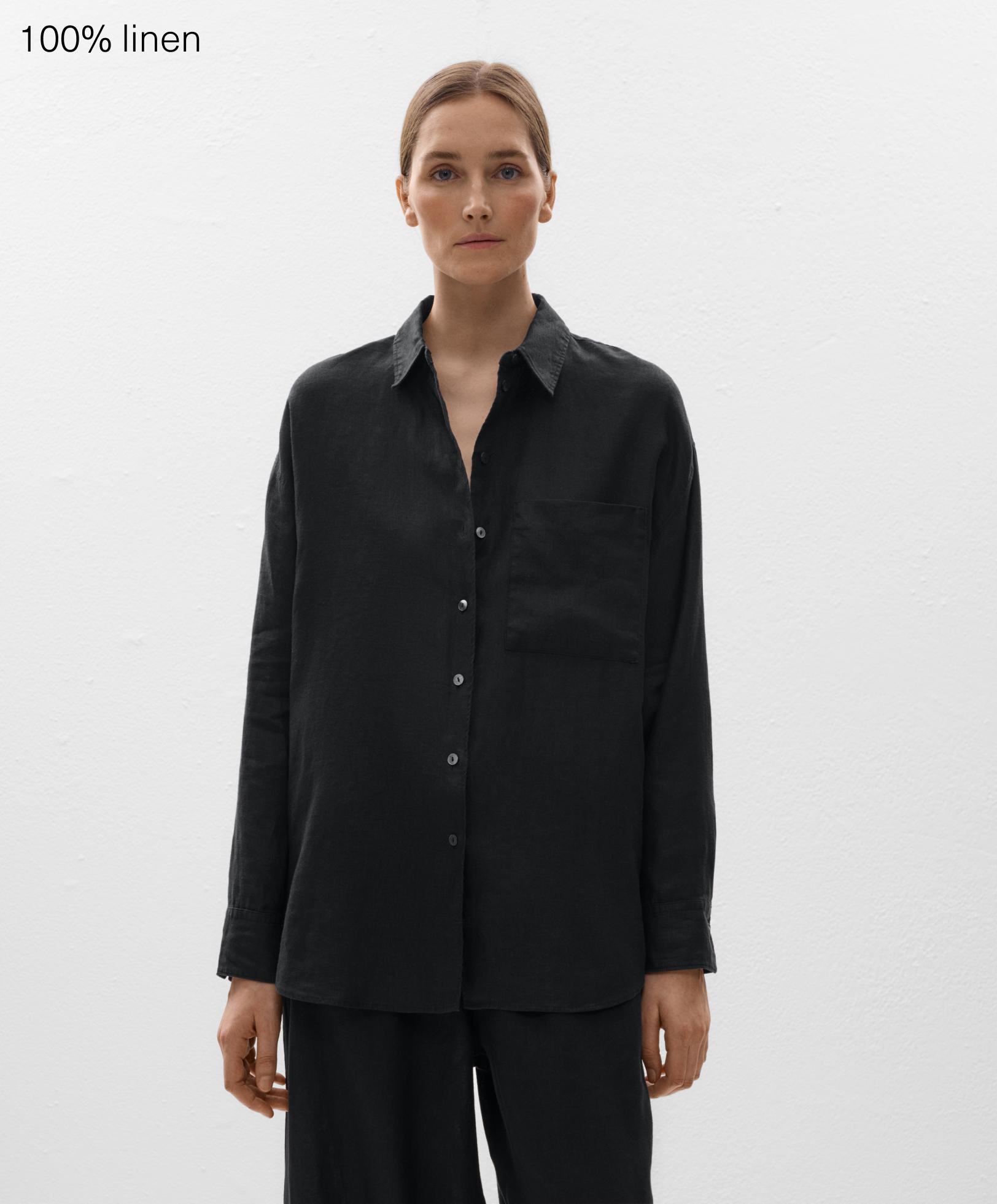 100% linen relaxed shirt 100% linen relaxed shirt