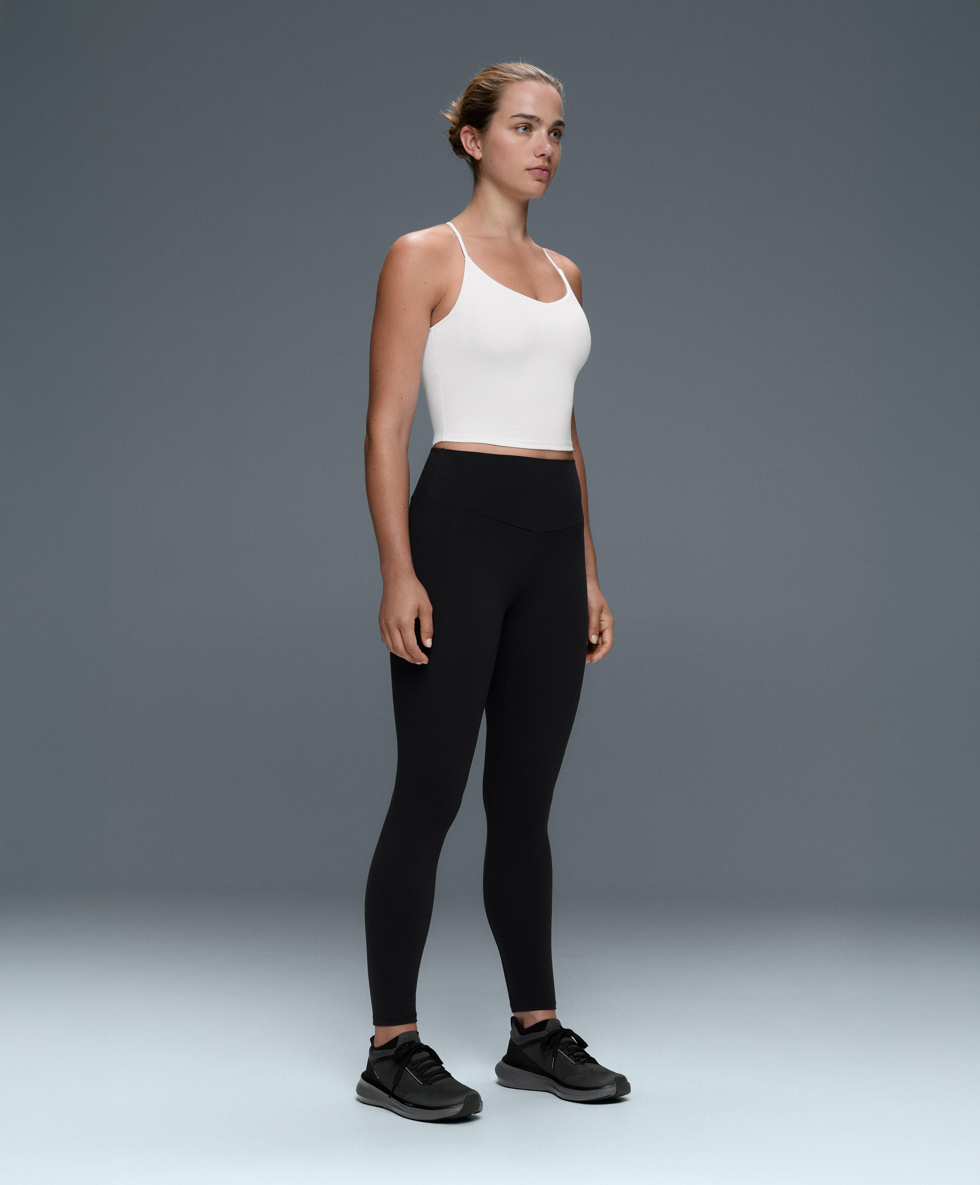 Comfortlux tank top with adjustable straps — WHITE 