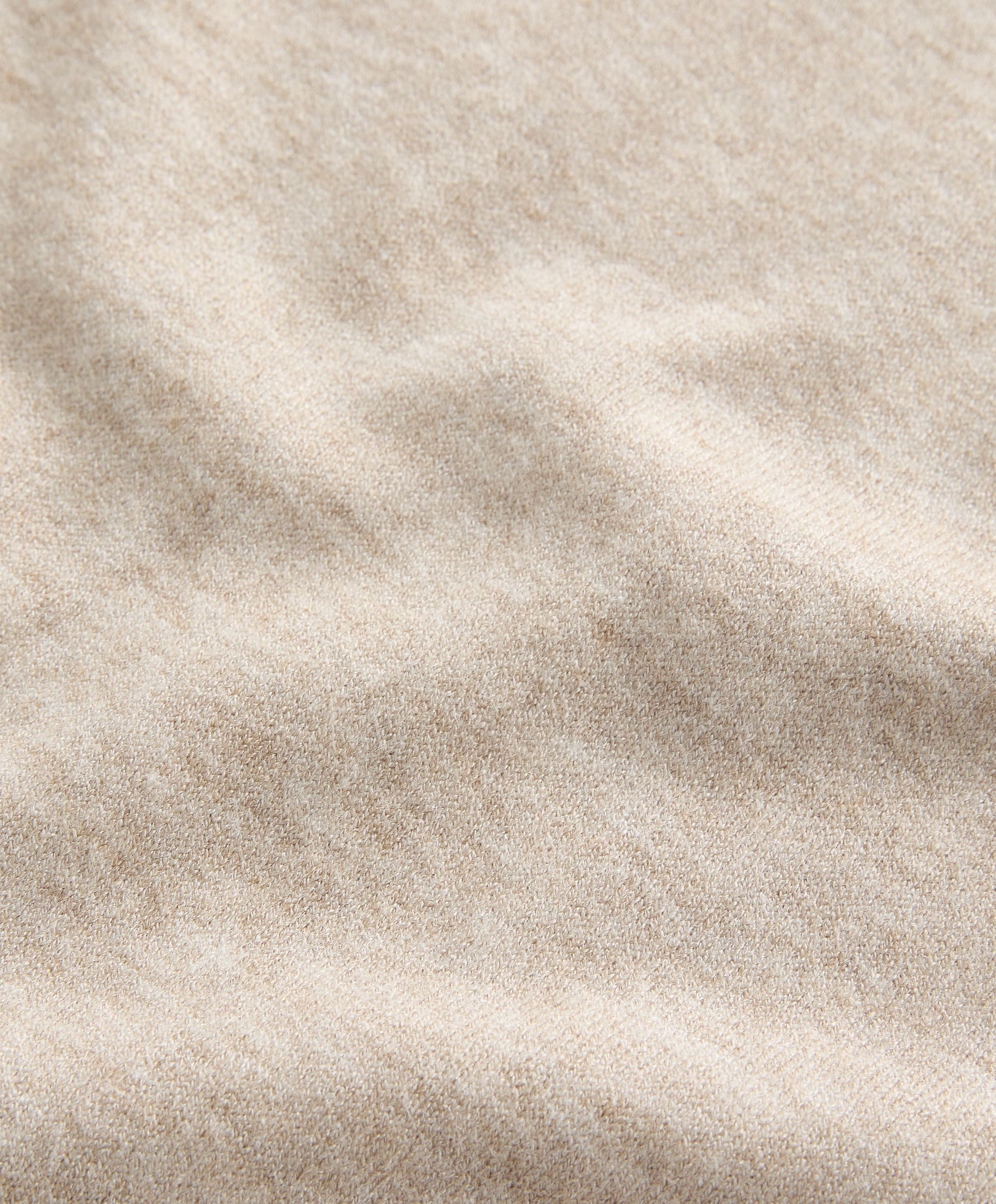 Wide-leg knit trousers