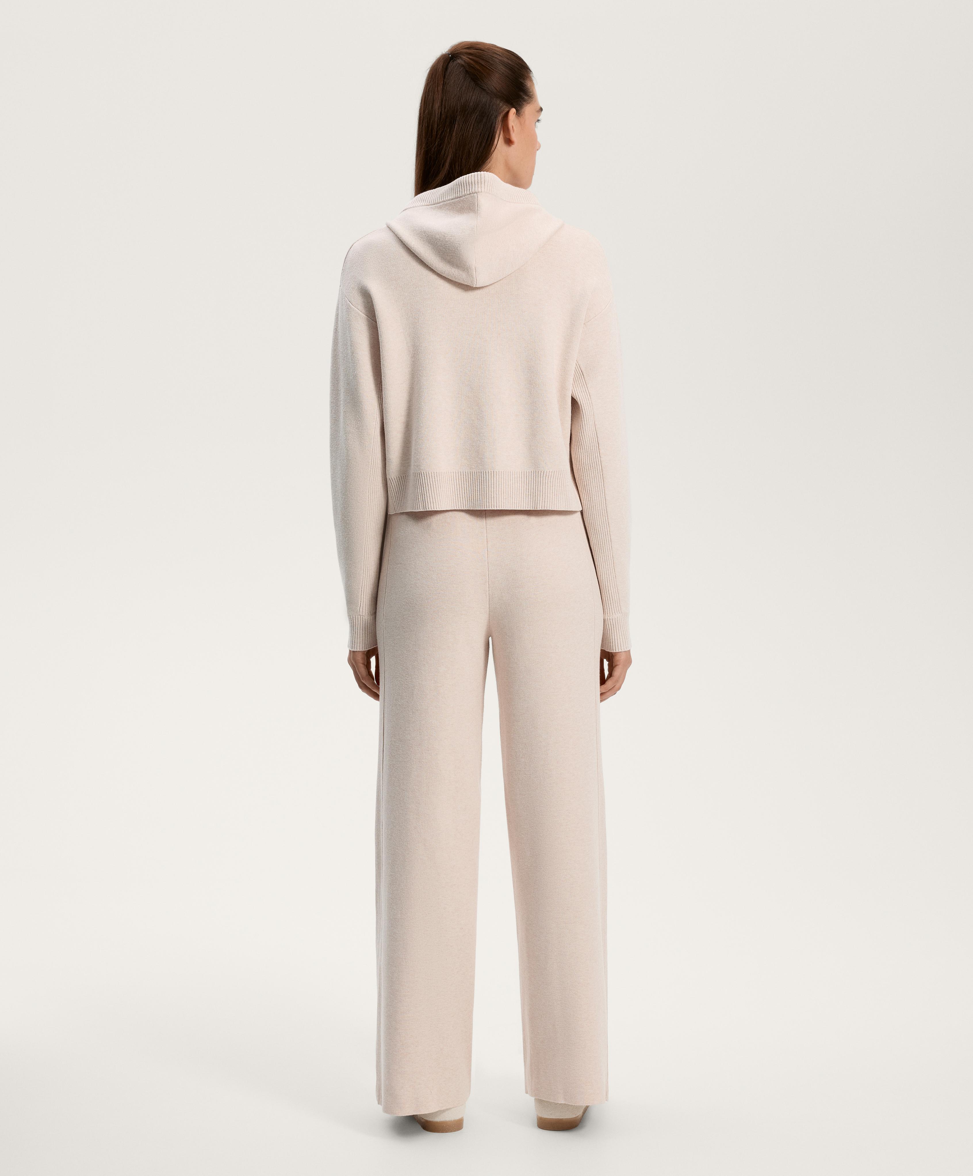 Stone side rib straight knit total look - Sale