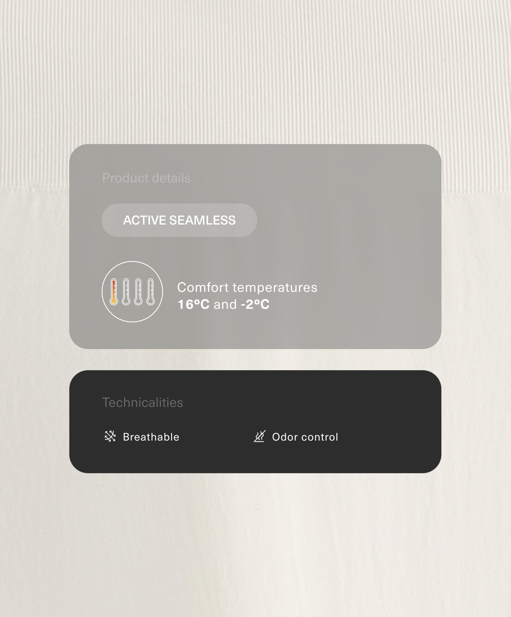 Ankle-length seamless base layer leggings - Sale Ankle-length seamless base layer leggings - Sale