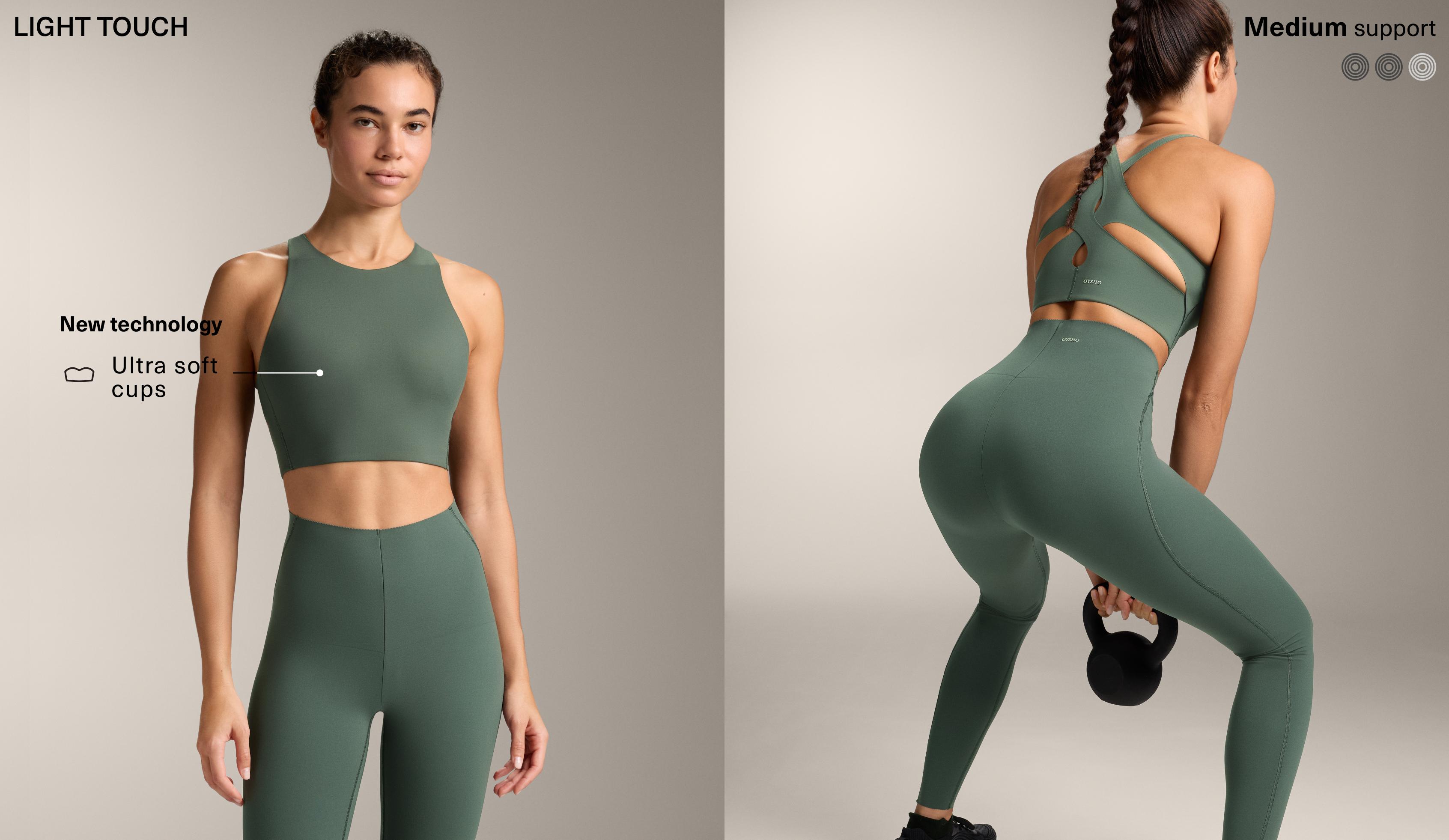 تانك توب خفيف الملمس بظهر متقاطع تانك توب خفيف الملمس بظهر متقاطع