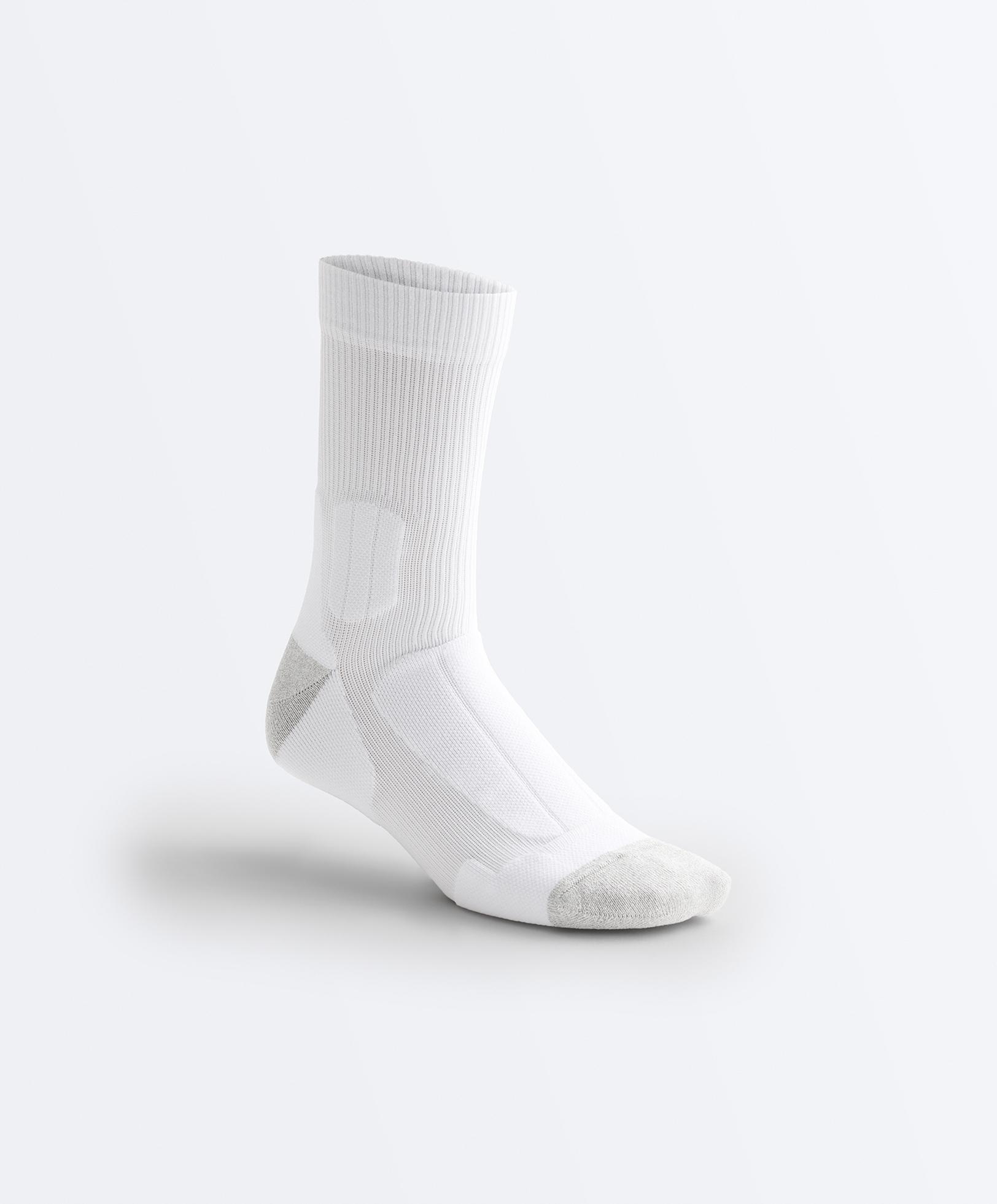 Classic polyamide blend sports socks — SAND MELANGE