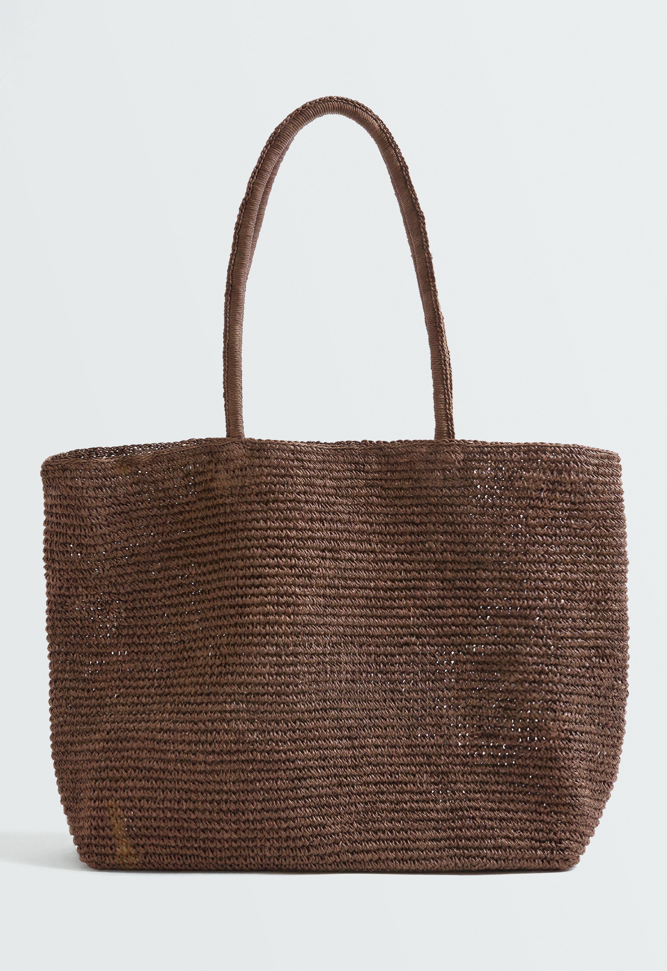 Shopper de papel trenzado - Rebajas