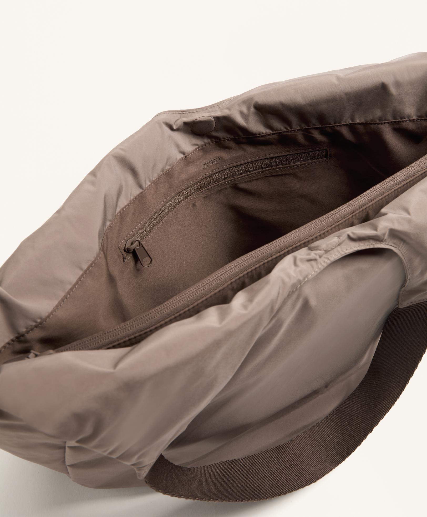 Bolso shopper asa contraste - Rebajas