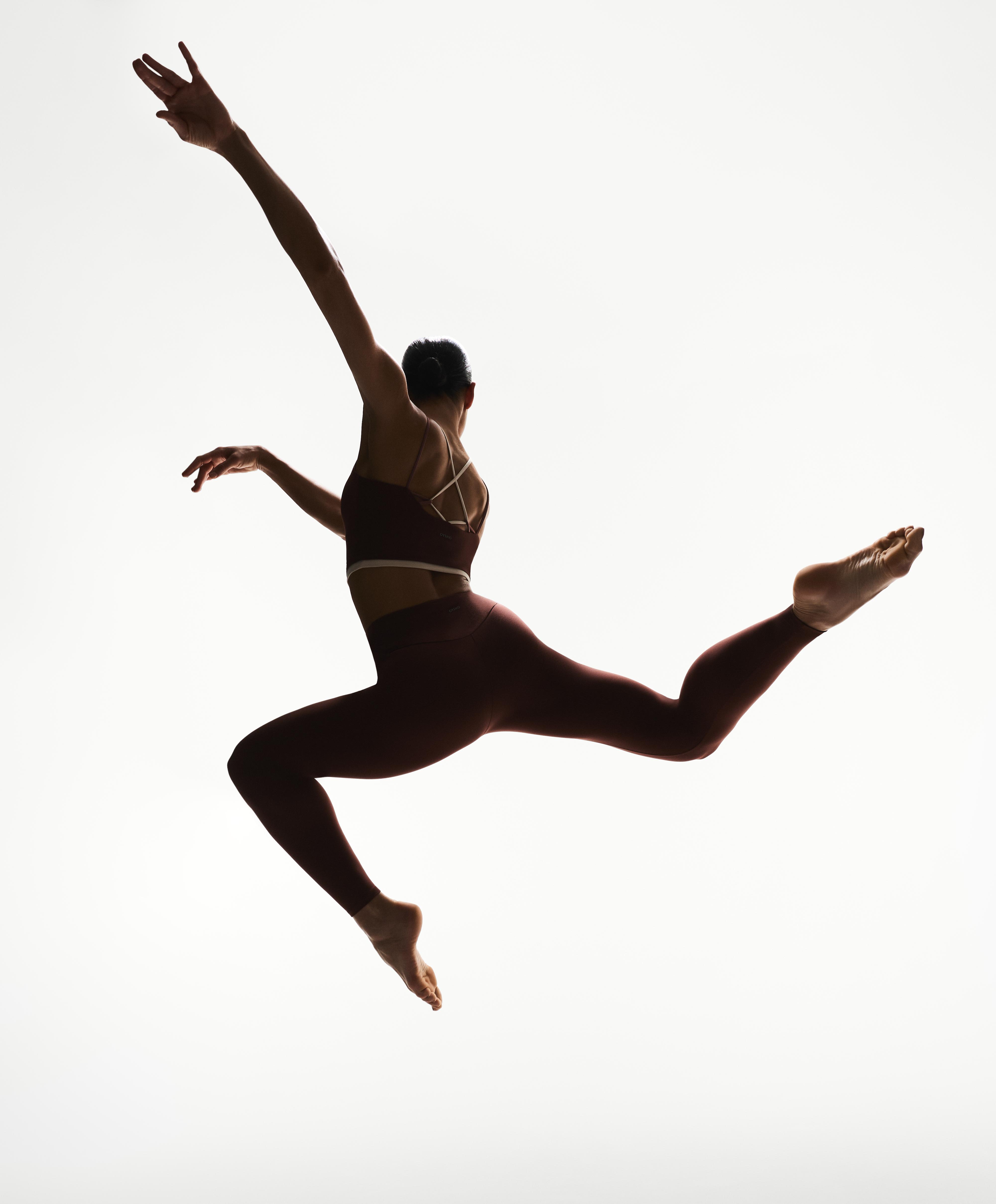 Comfortlux block tank top — MAHOGANY