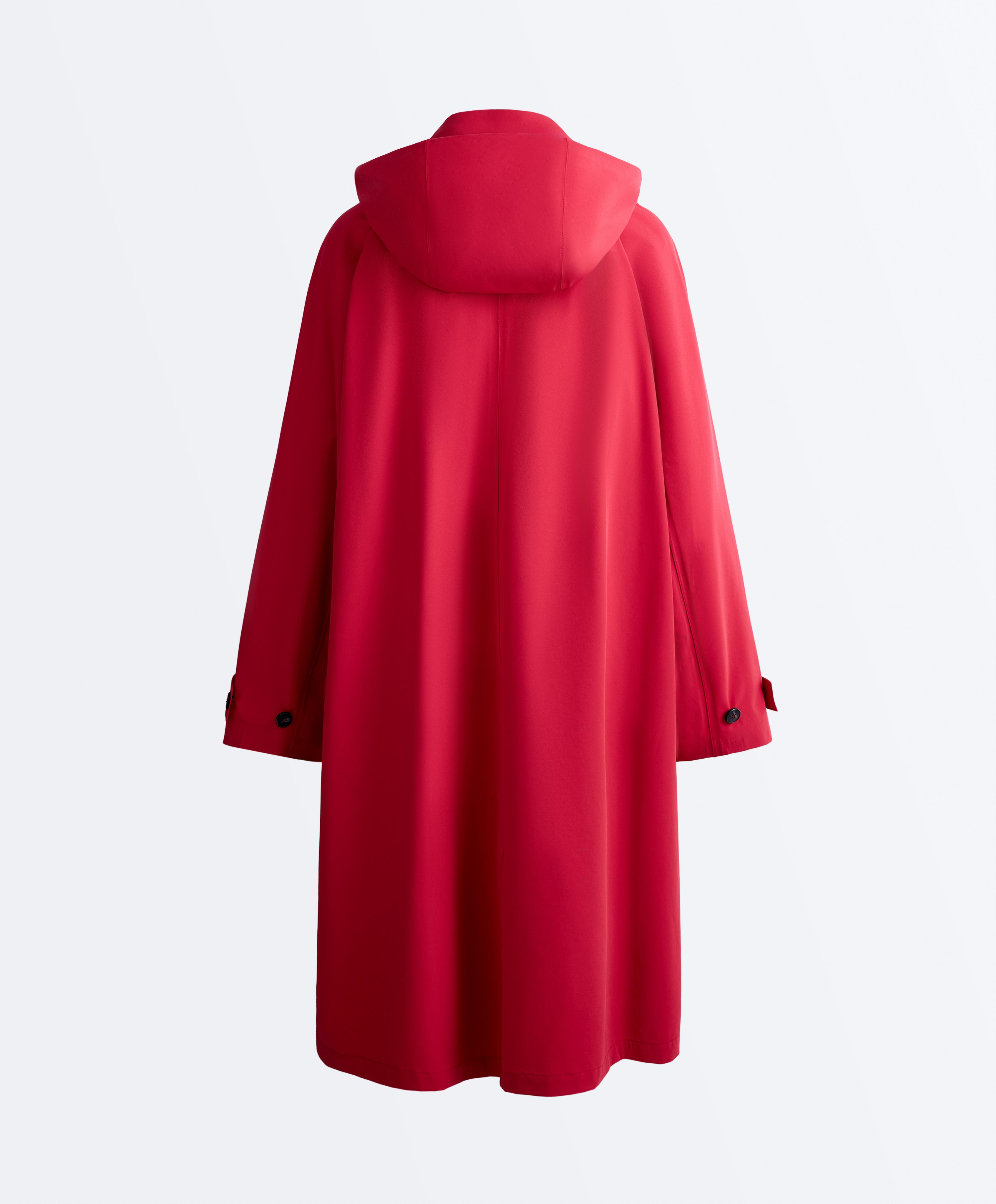 Midi extra lightweight 10k waterproof jacket — RED