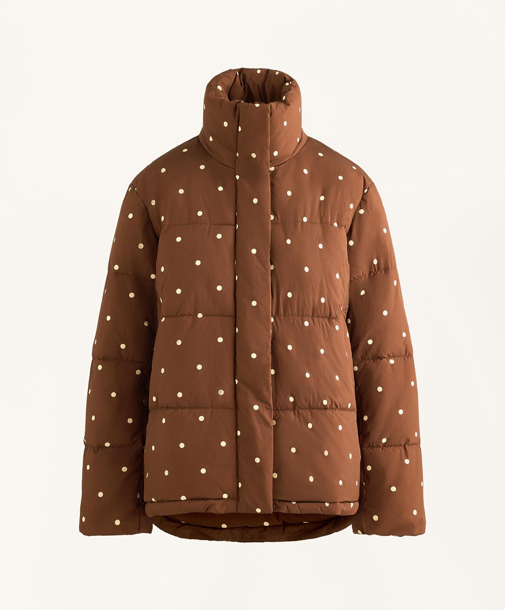 Primaloft® water-repellent padded jacket — DARK BRICK