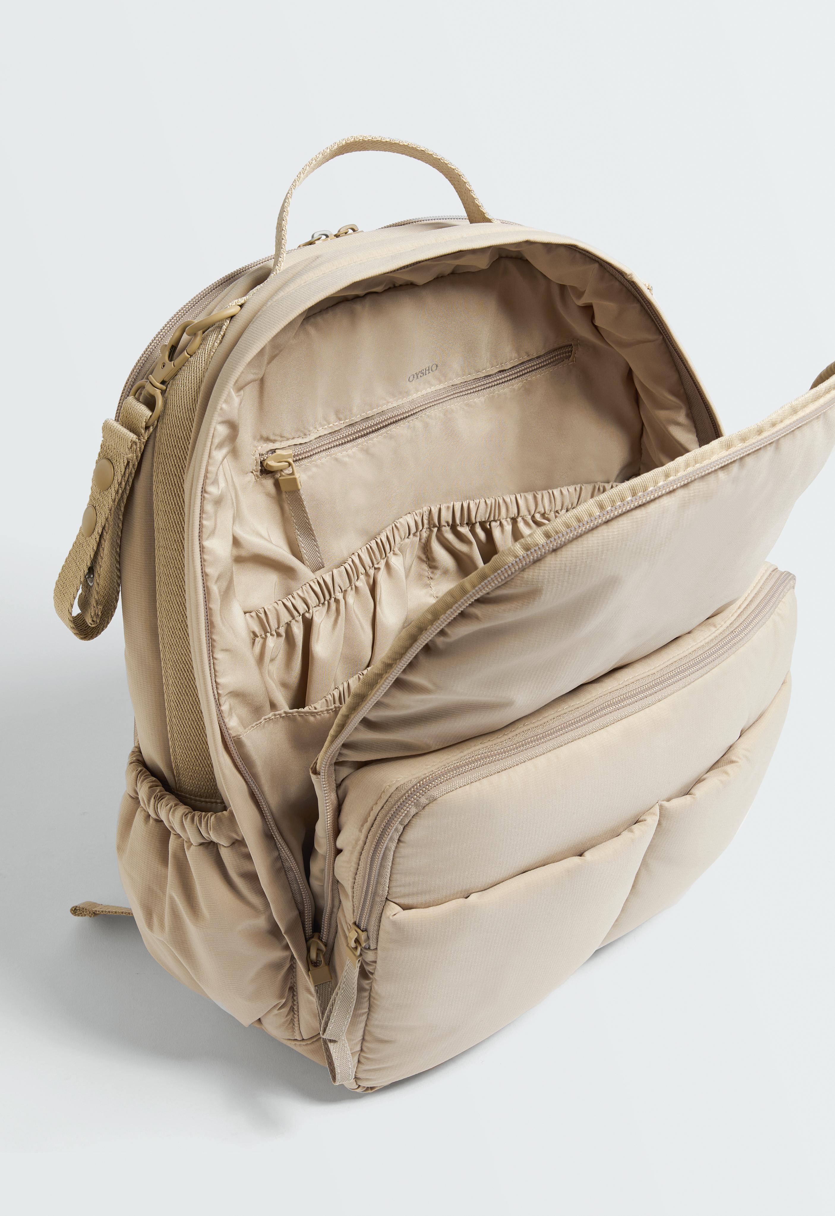 Maxi maternity backpack — SAND