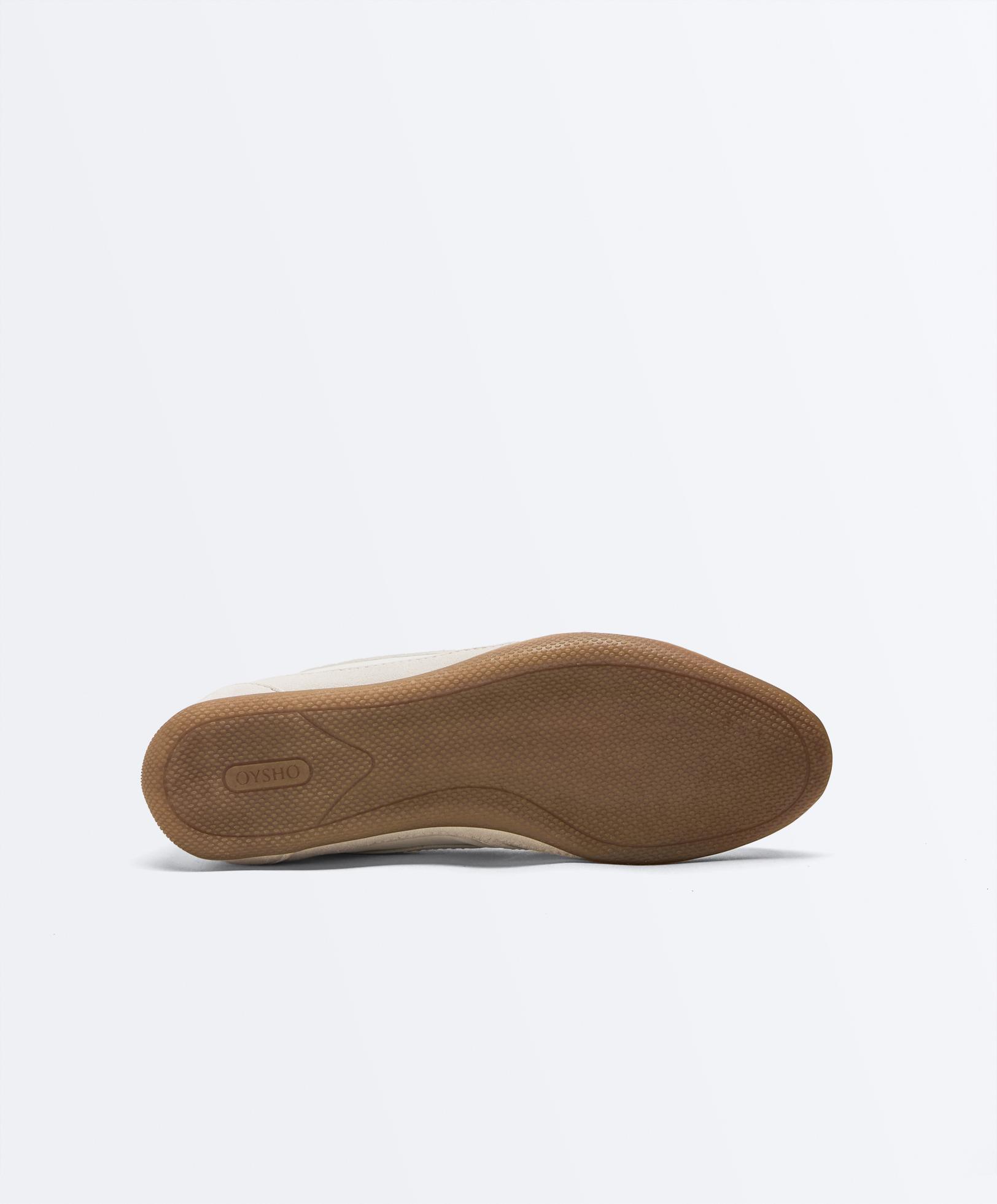Soft nylon trainers — WHITE