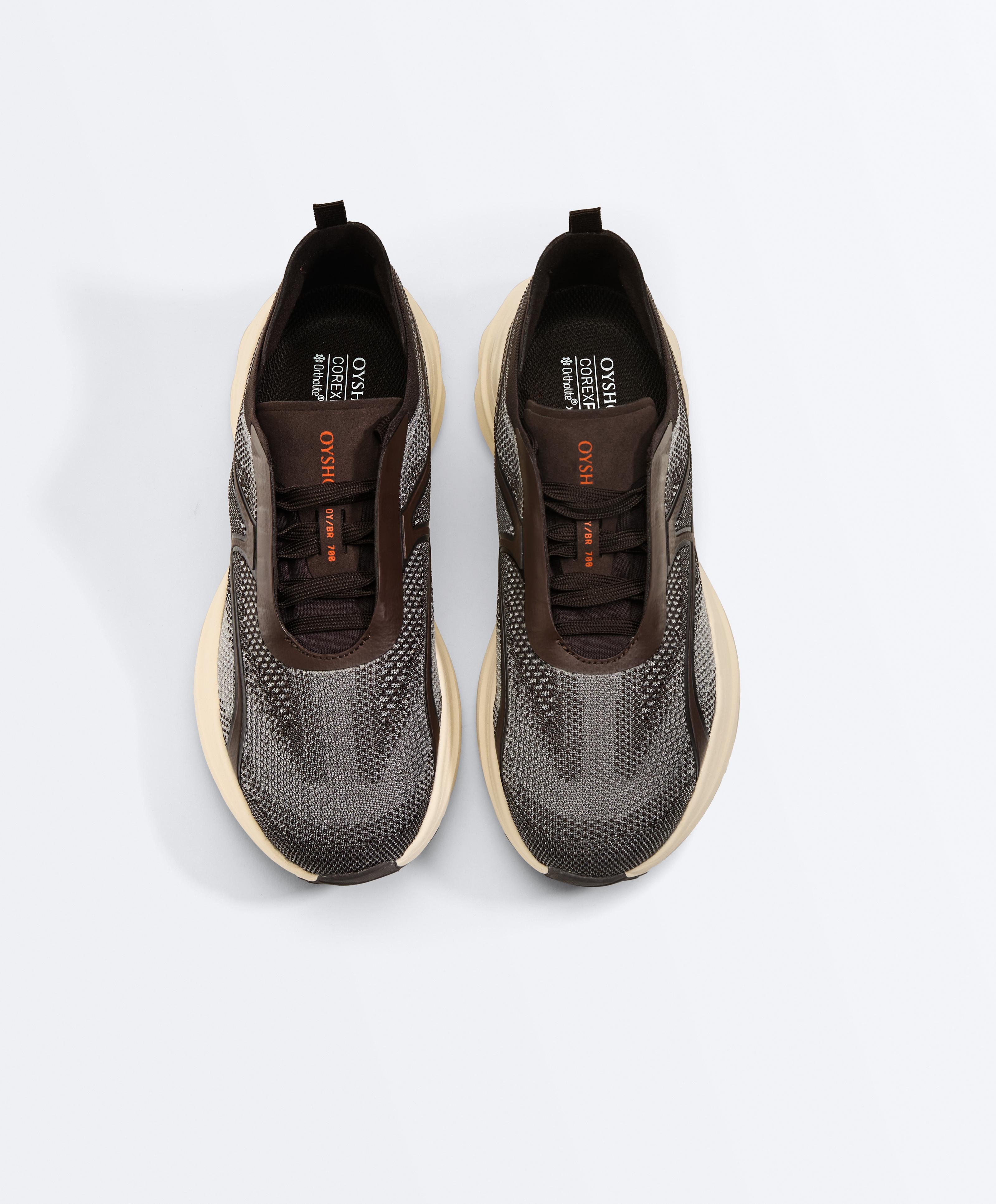 Running trainers OY/BR 700 — BROWN