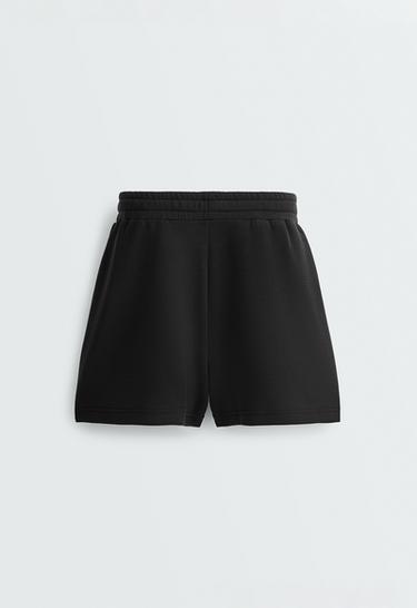 Soft-touch modal shorts — BLACK 7