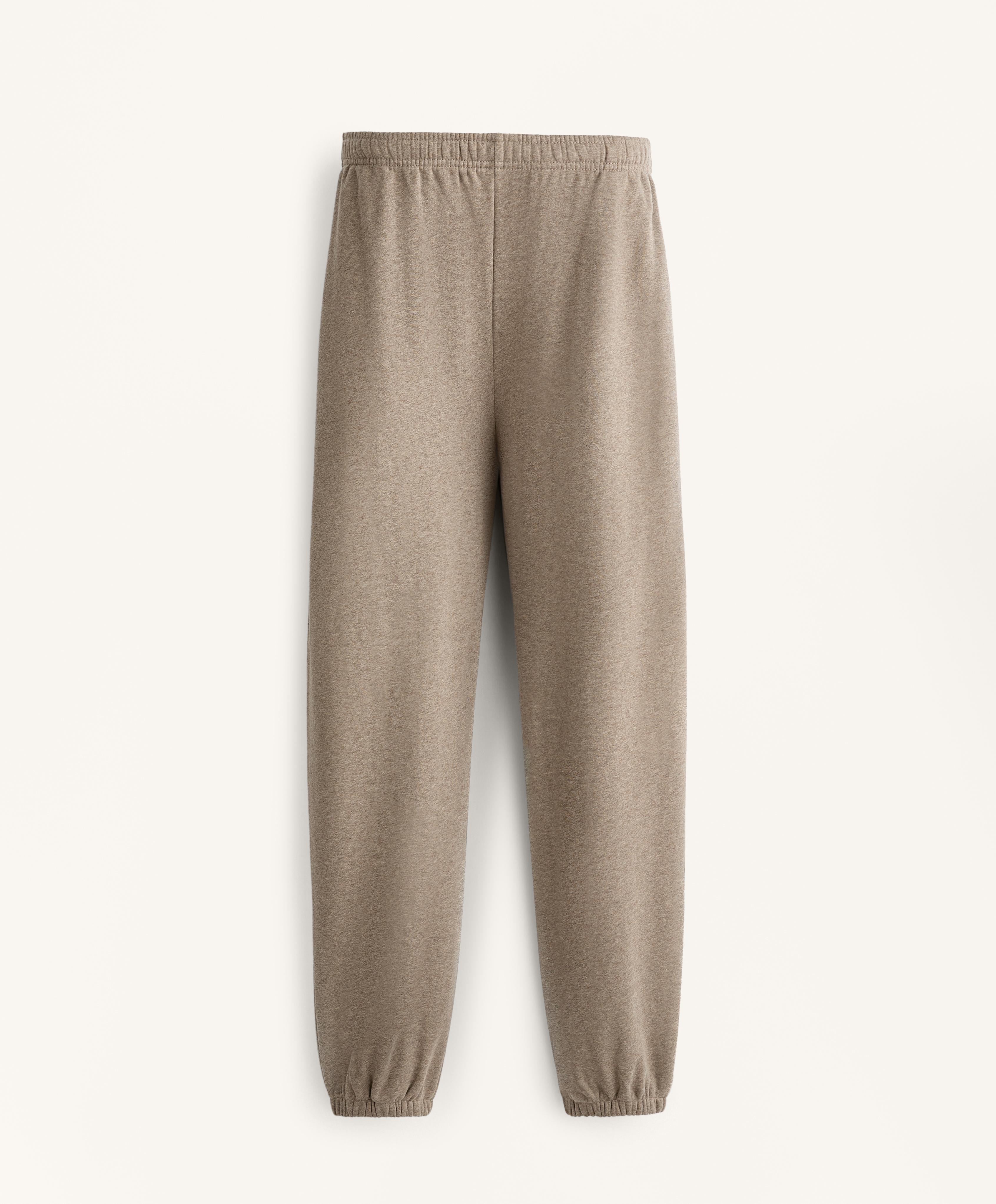 Relaxed fit cotton jogger trousers | OYSHO United States