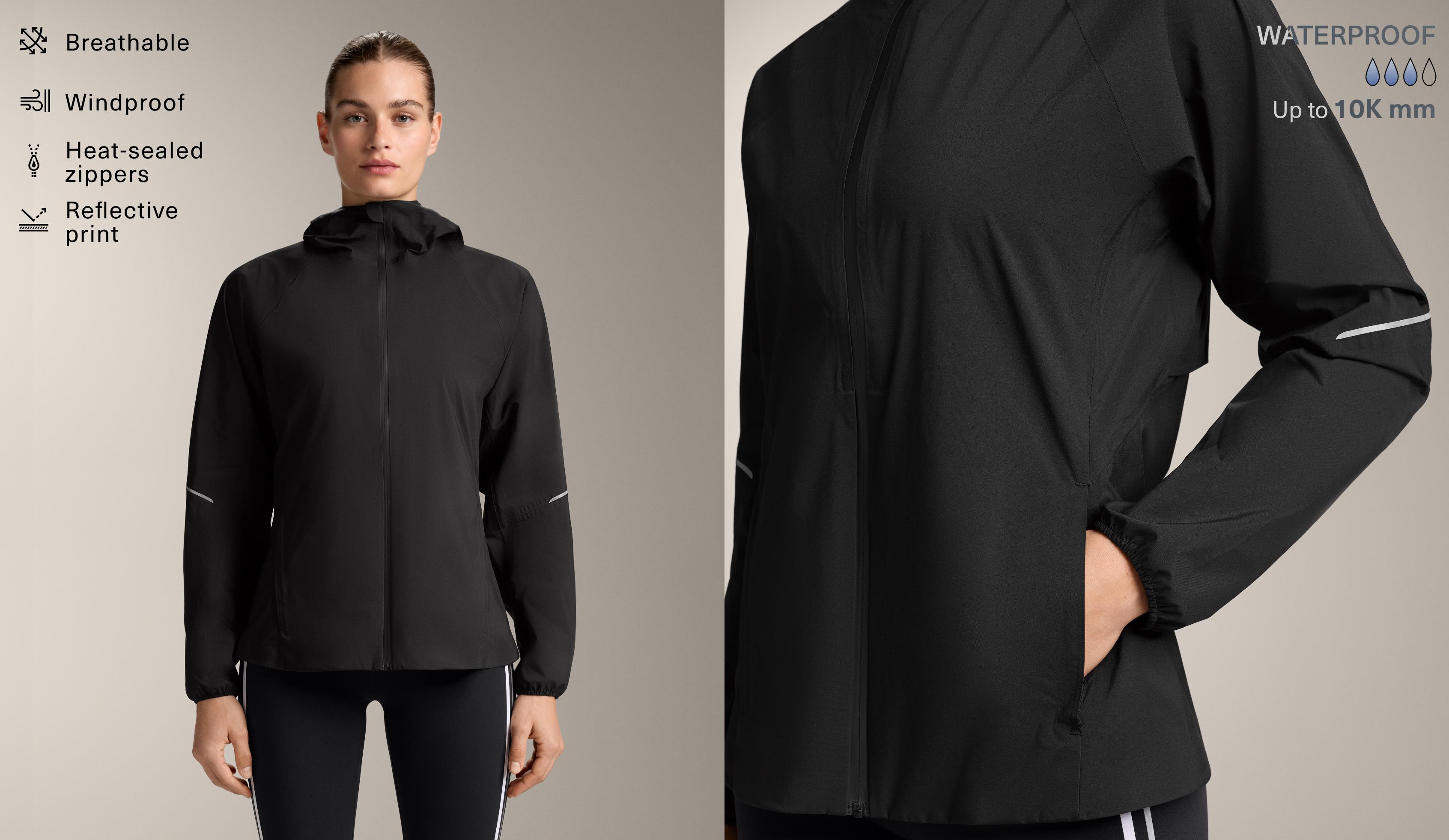 Short 10k waterproof jacket Short 10k waterproof jacket