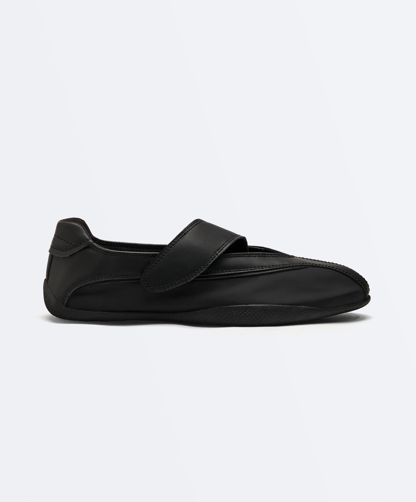 Sport ballet flat — BLACK