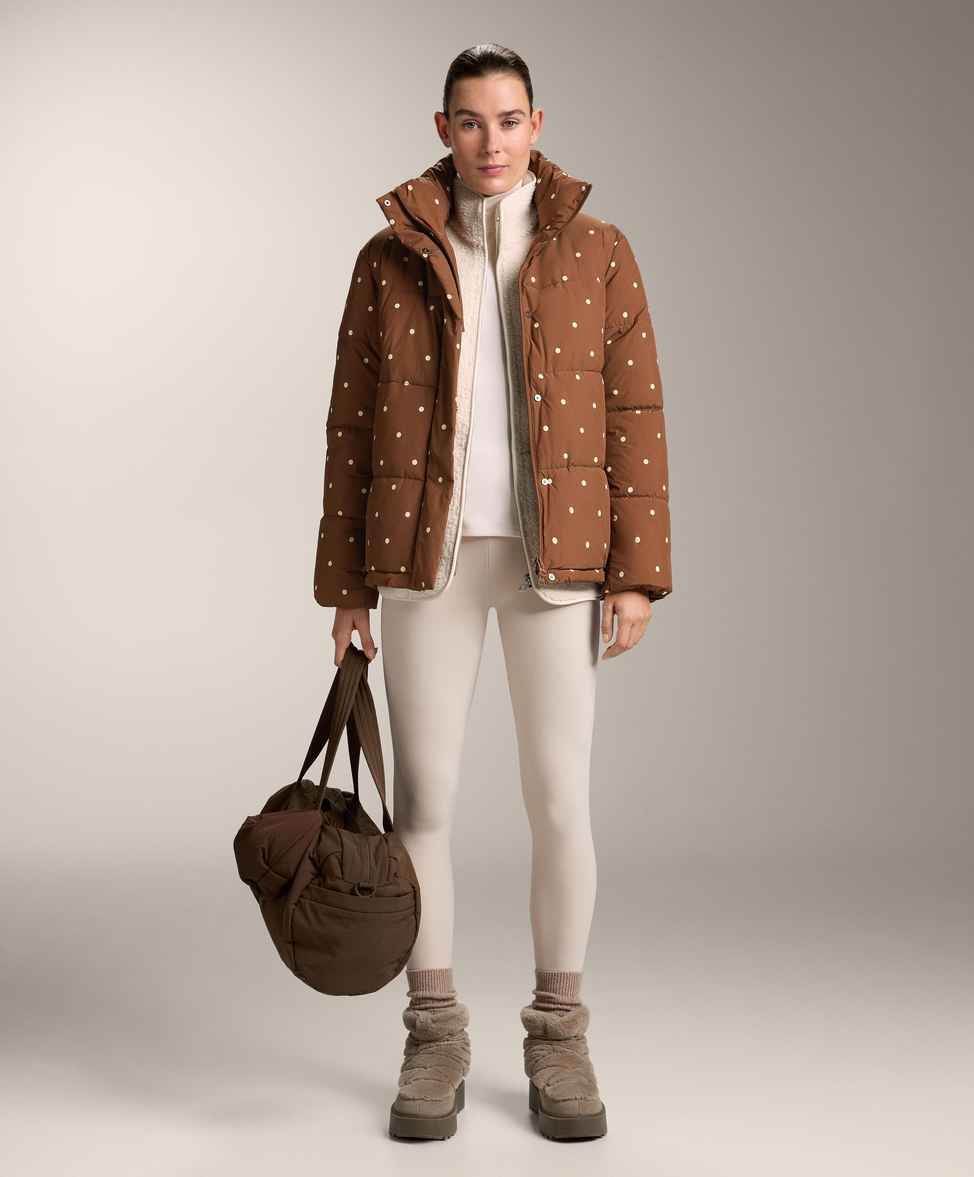 Primaloft® water-repellent padded jacket — DARK BRICK
