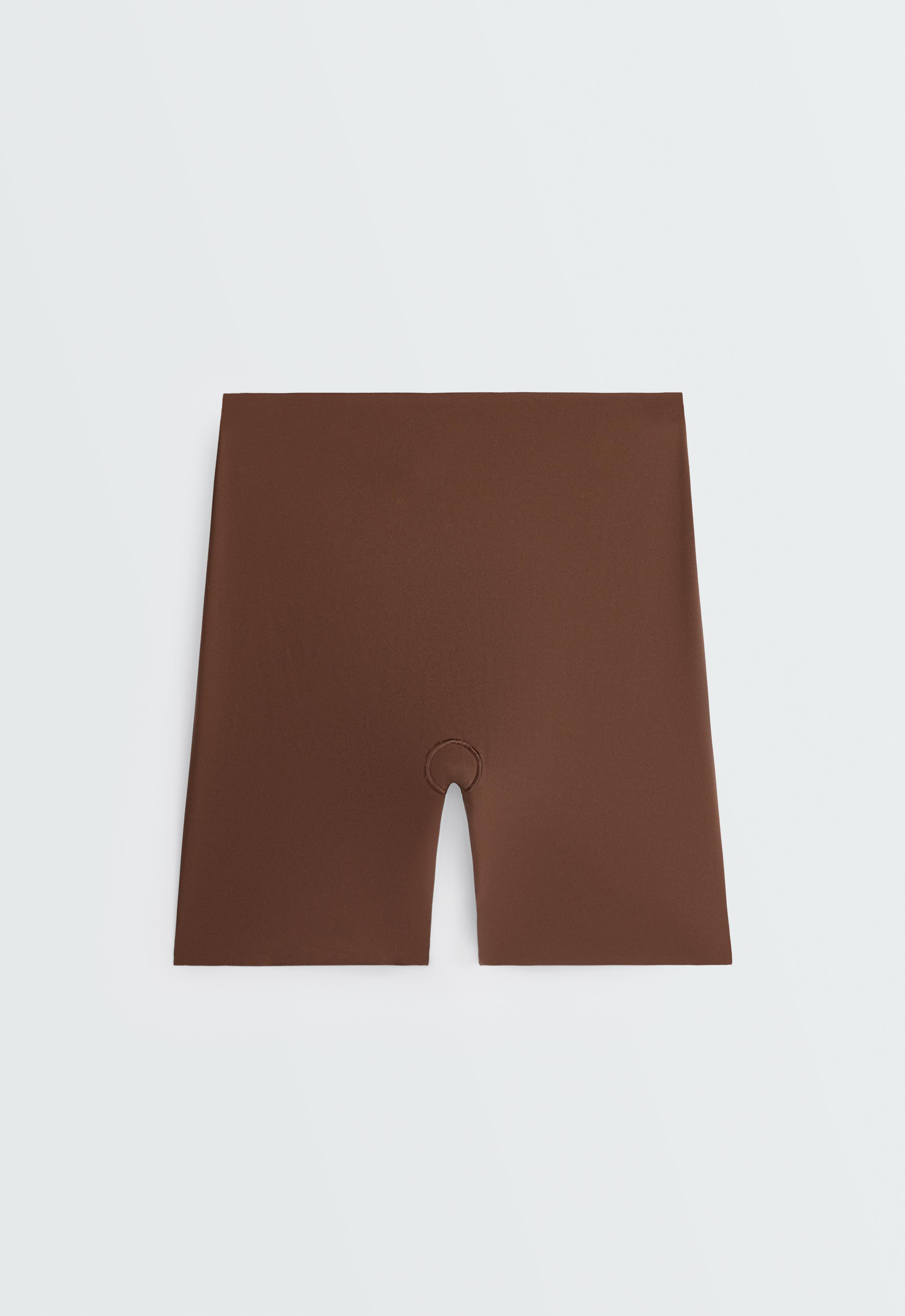 High-waisted invisible laser-cut cycling briefs High-waisted invisible laser-cut cycling briefs