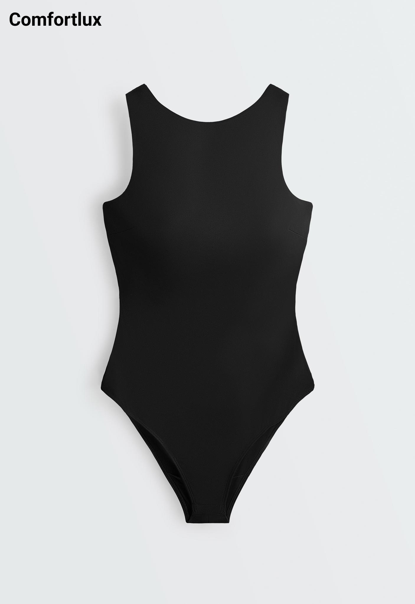 Open-back Comfortlux body — BLACK