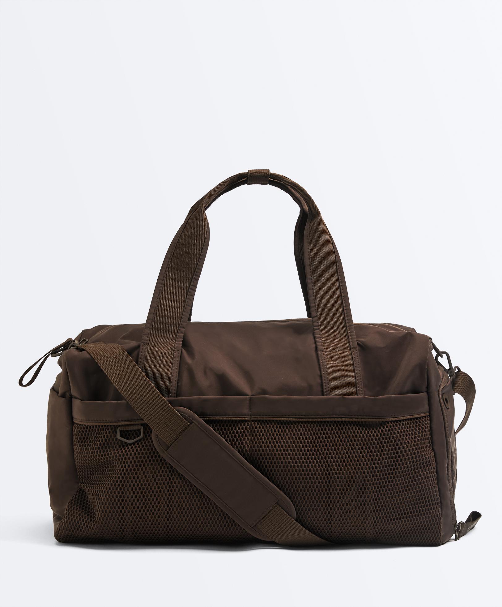 Technical bag with double compartment Technical bag with double compartment