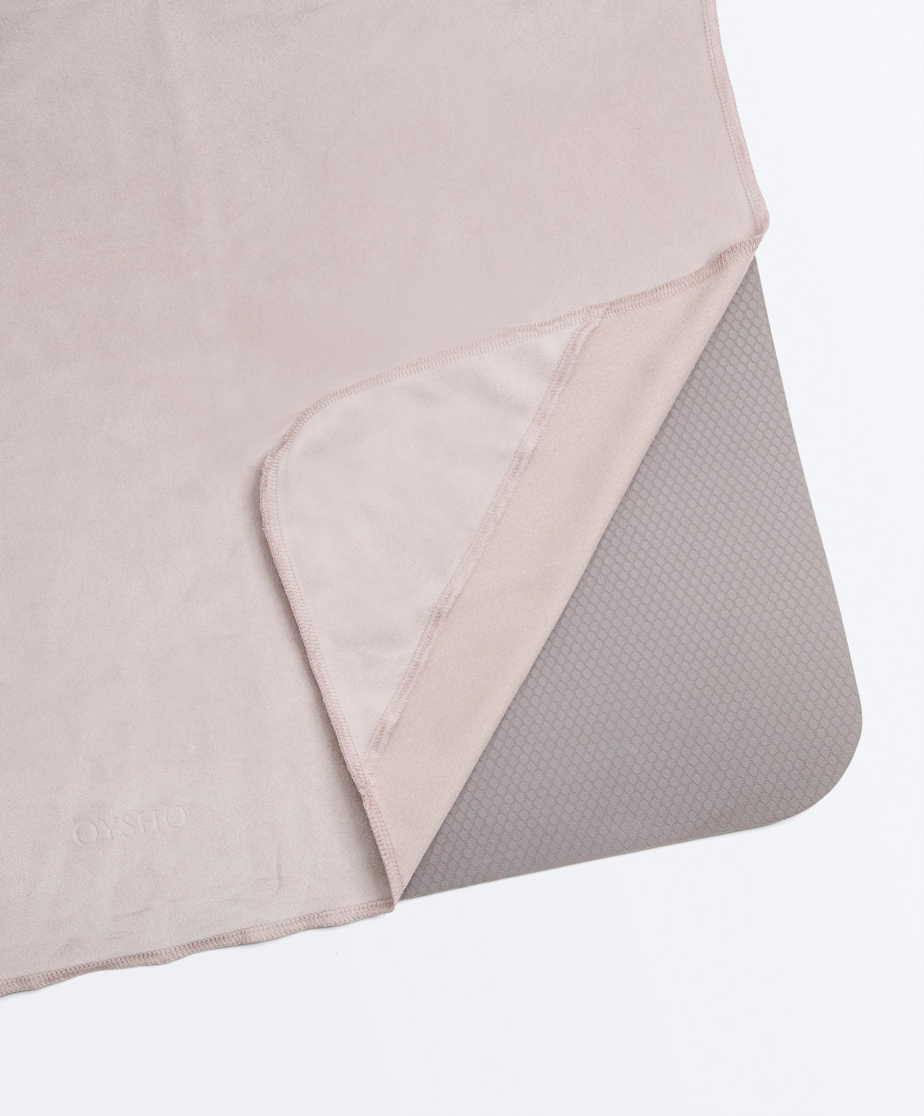 Adjustable mat towel — MAUVE