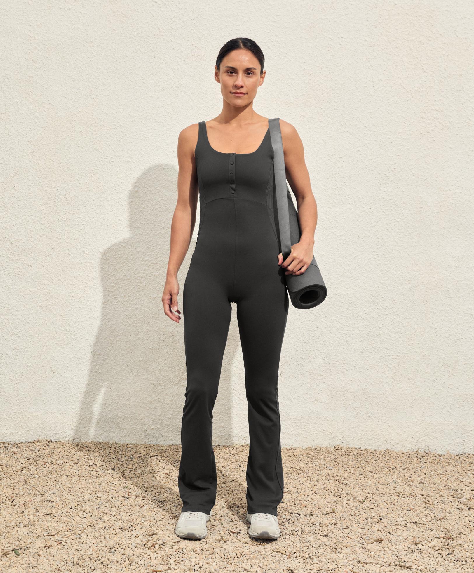 Comfortlux rib flare jumpsuit - Sale