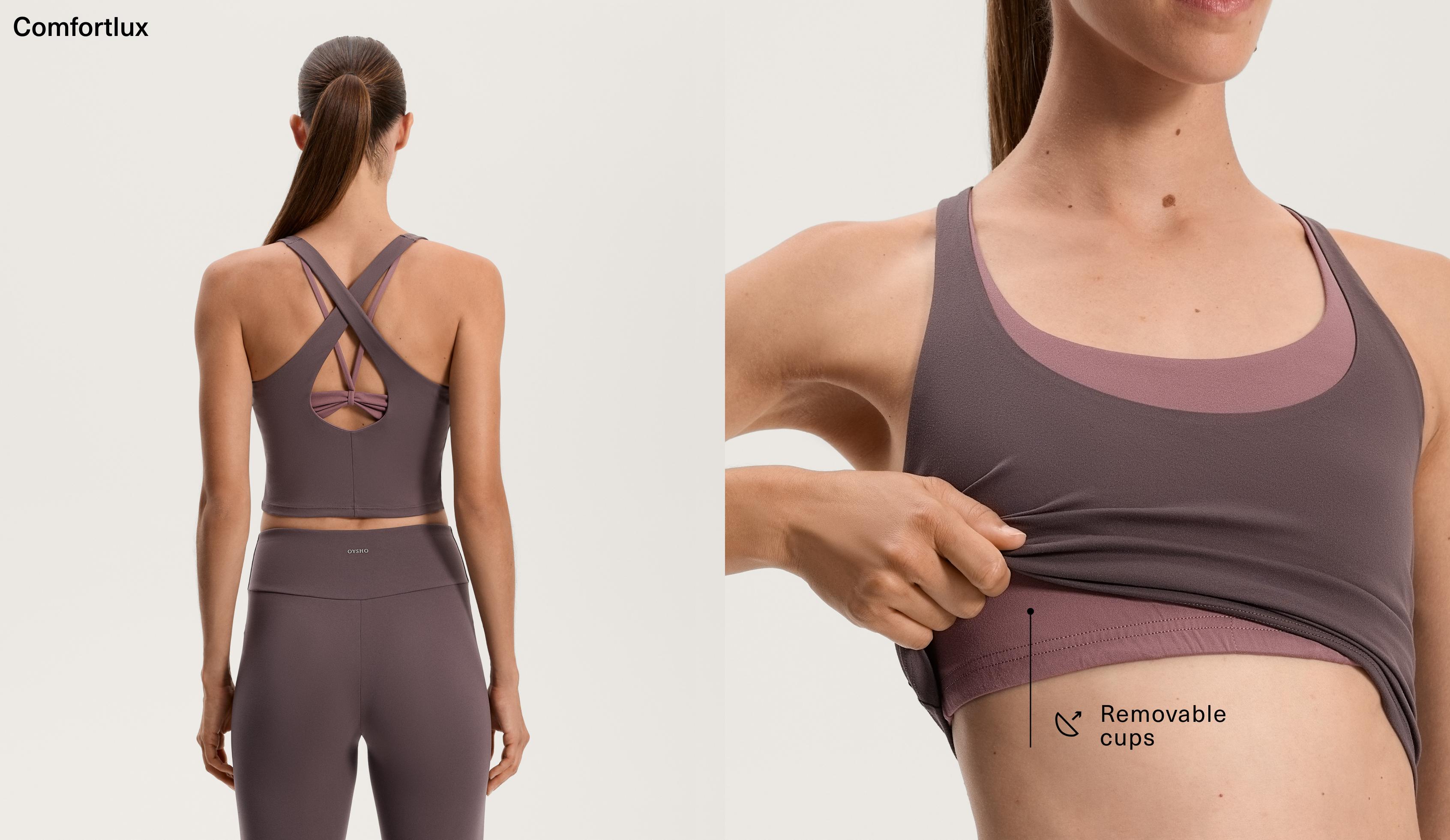 Comfortlux overlay tank top