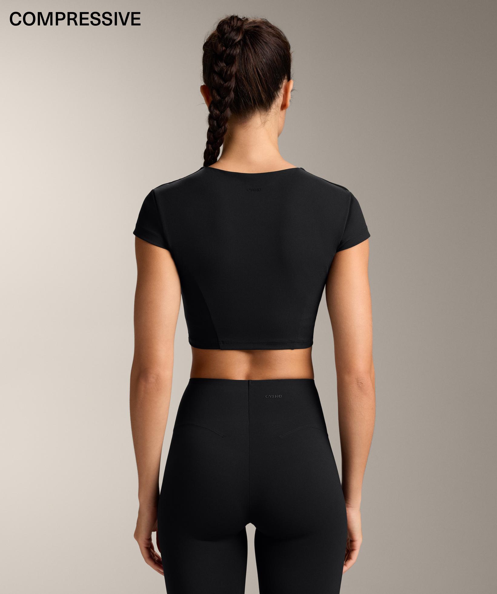 Tank top Compressive manga corta - Rebajas