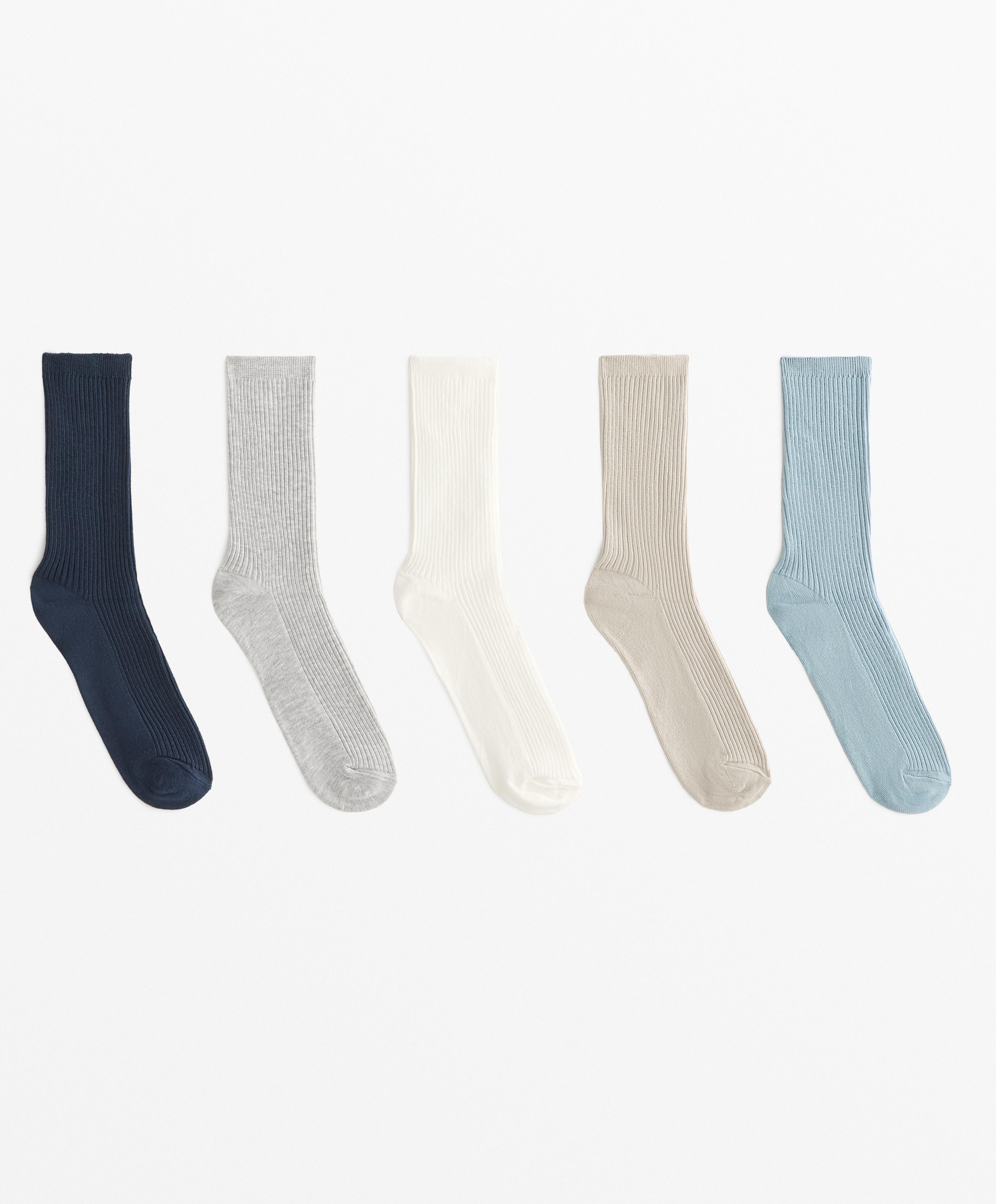 5 pairs of cotton blend classic socks