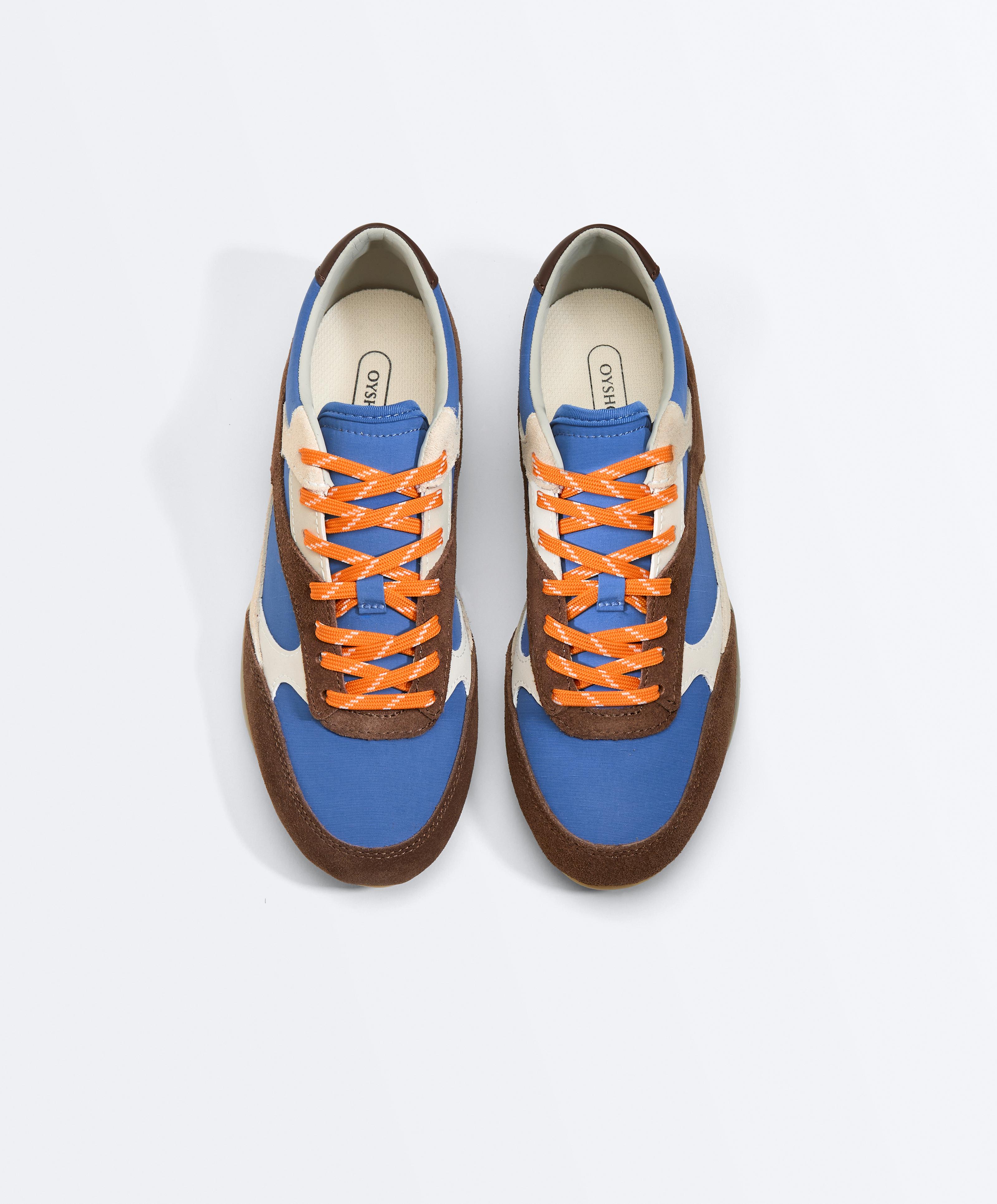 Retro-style trainers — BLUE