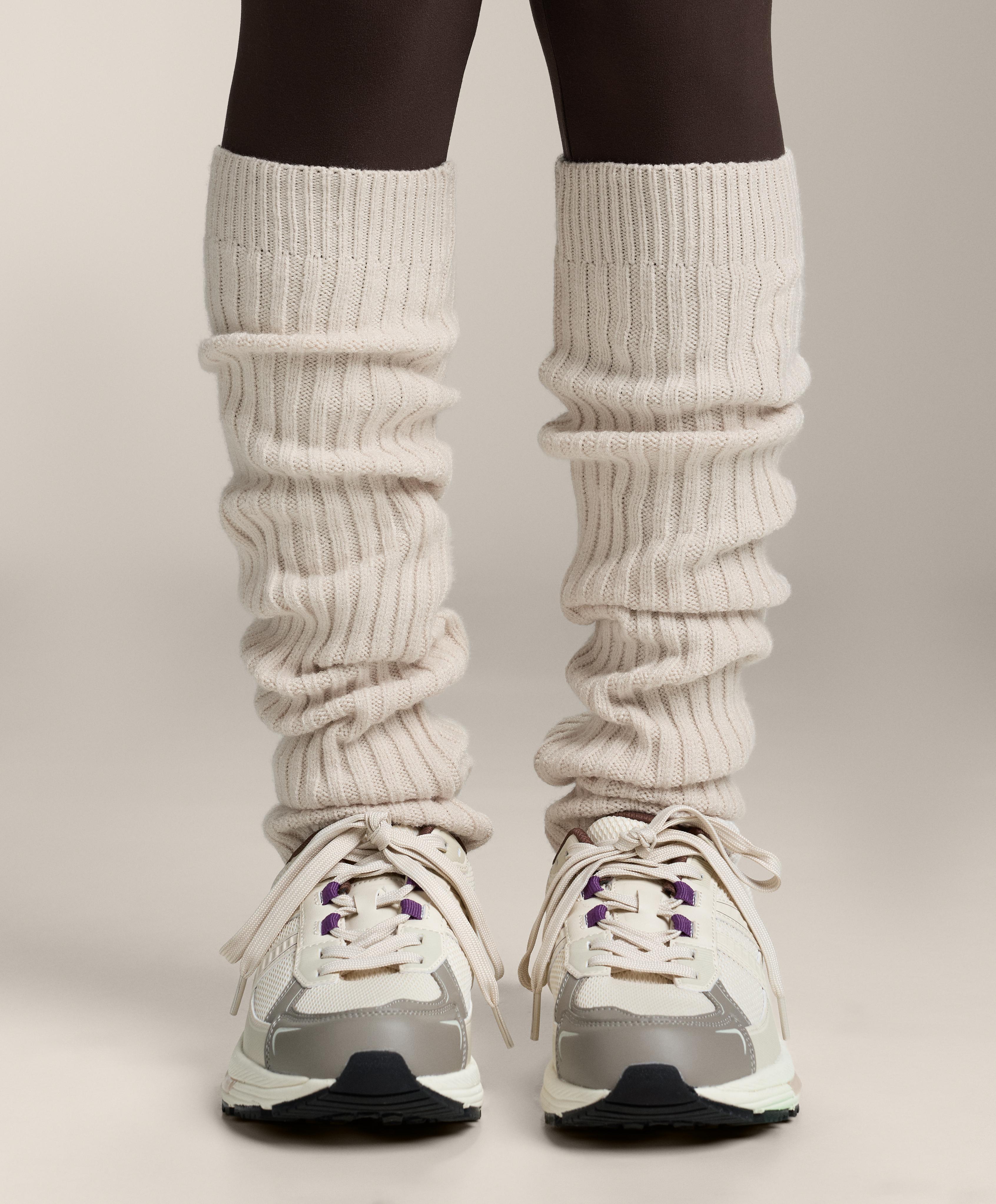 Viscose blend legwarmers - Sale