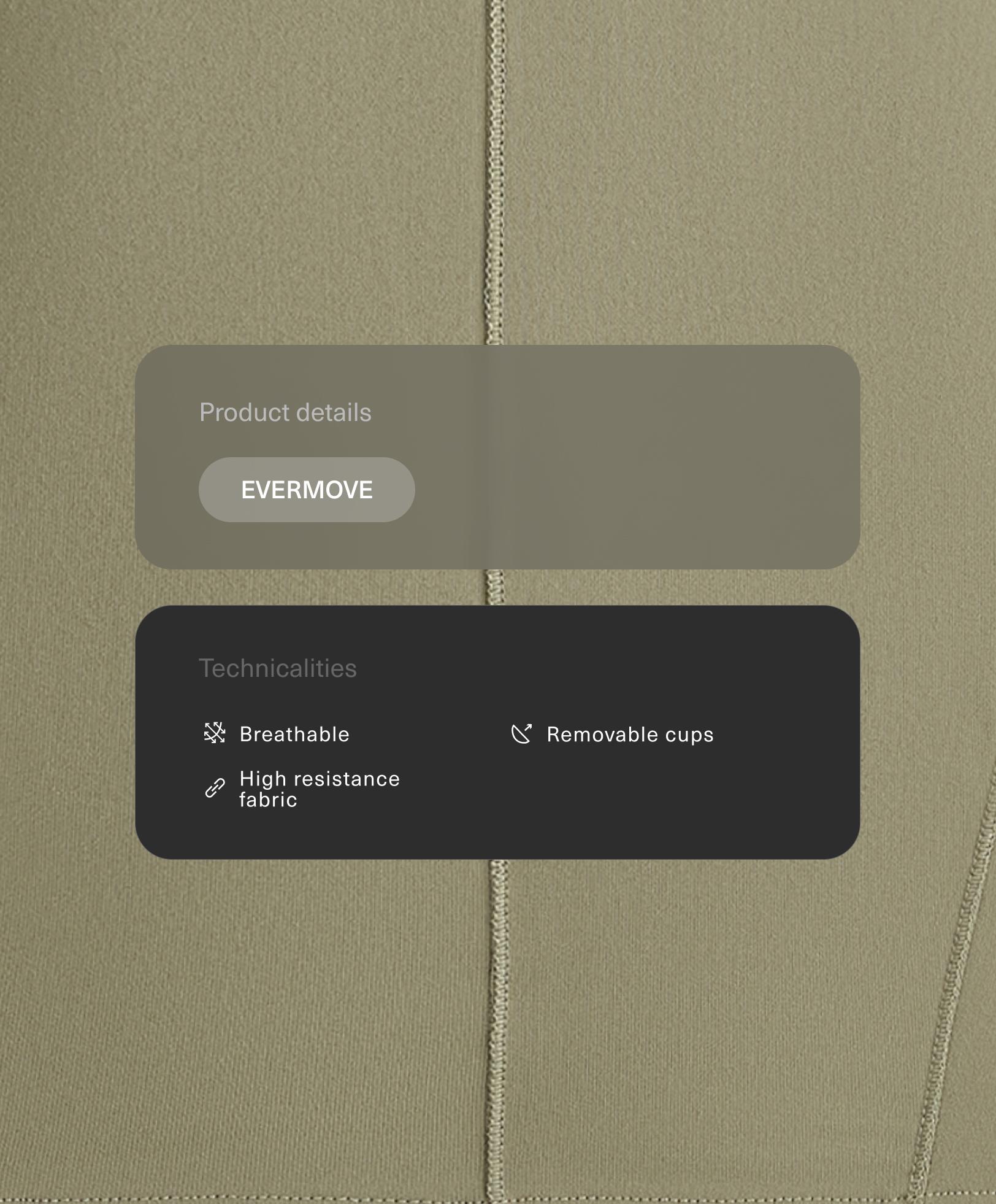 Топ со прерамки Evermove Топ со прерамки Evermove