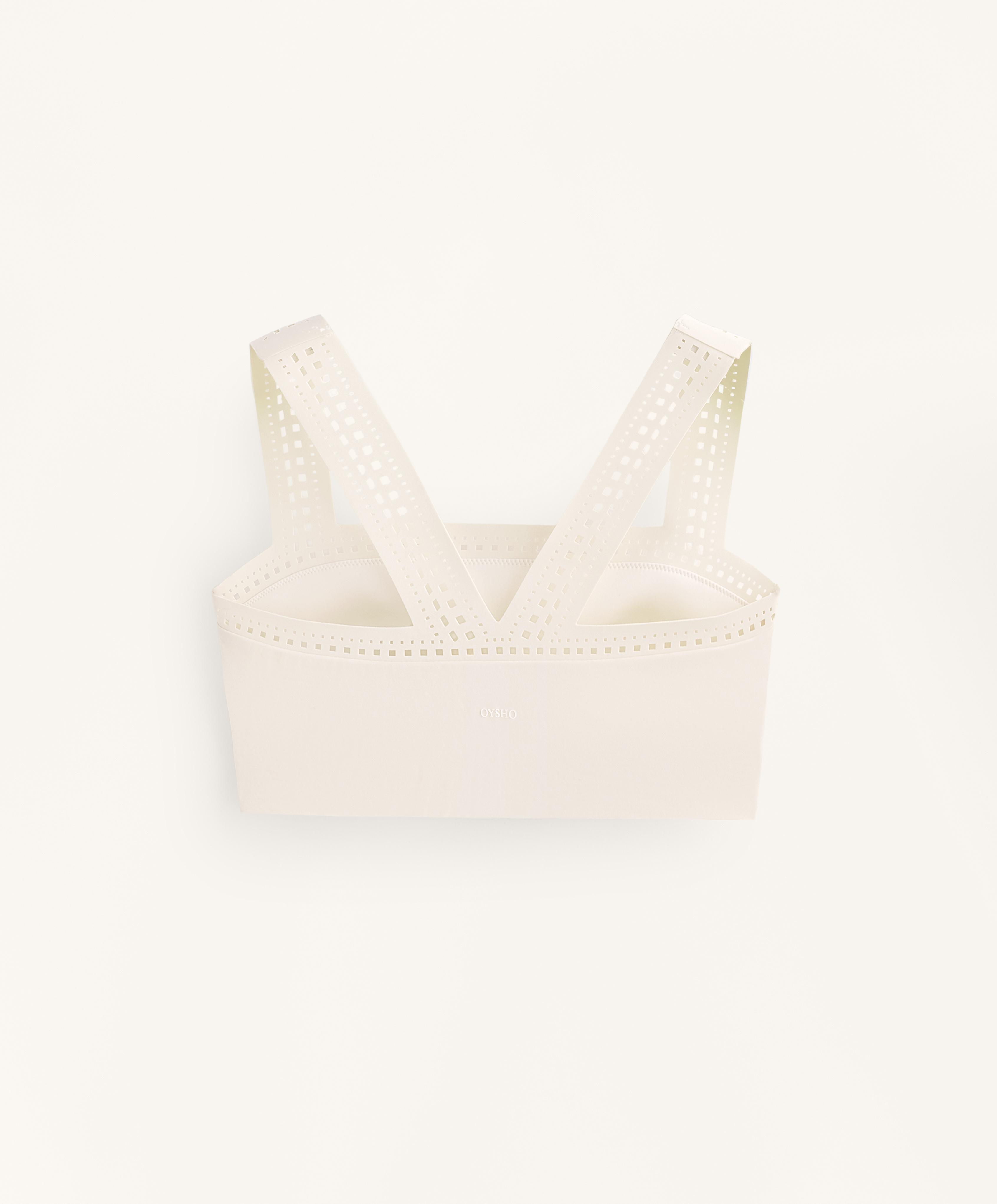 Compressive cutwork tank top - Sale