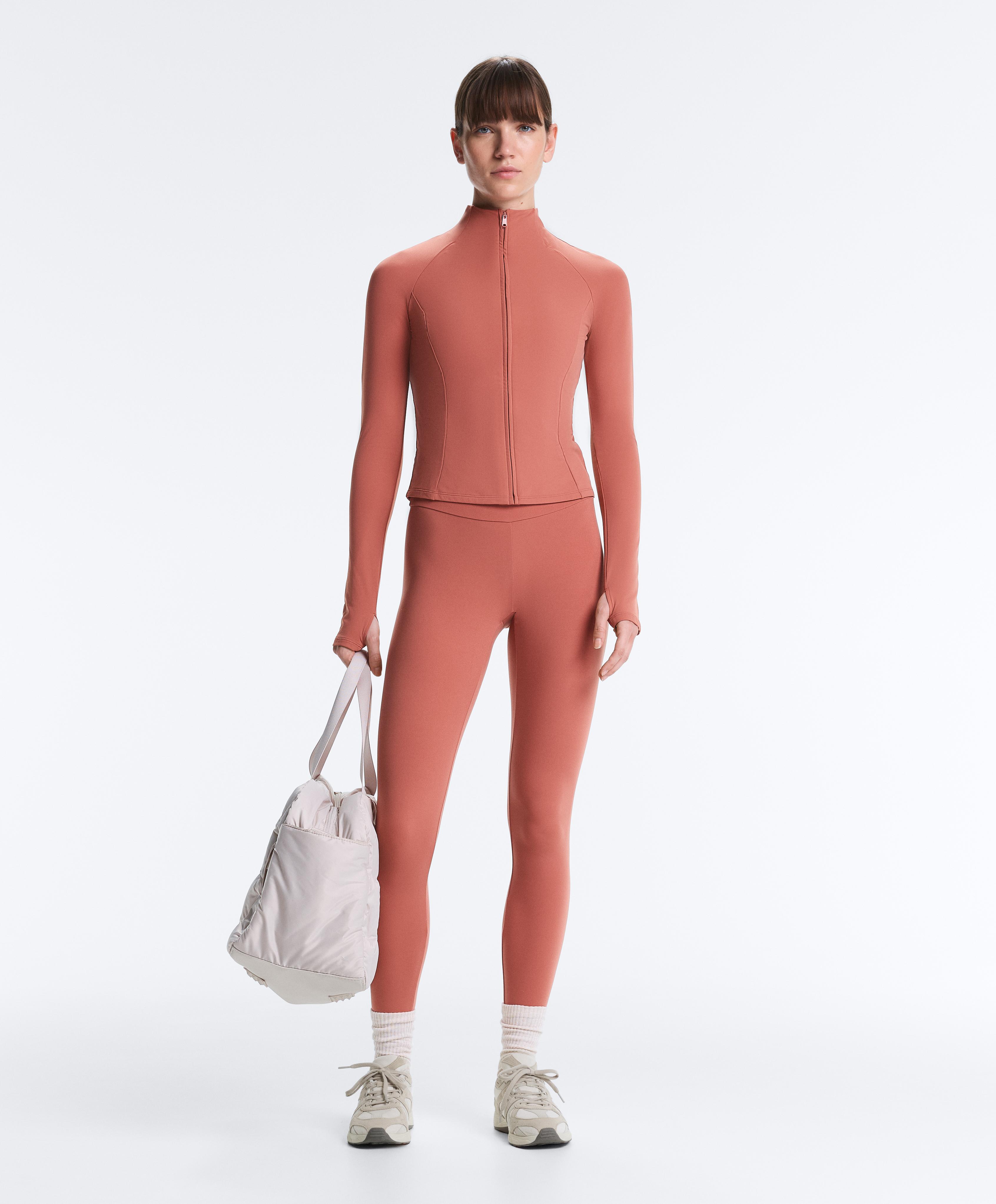 Light warm technical jacket — ROSETTE BLUSH