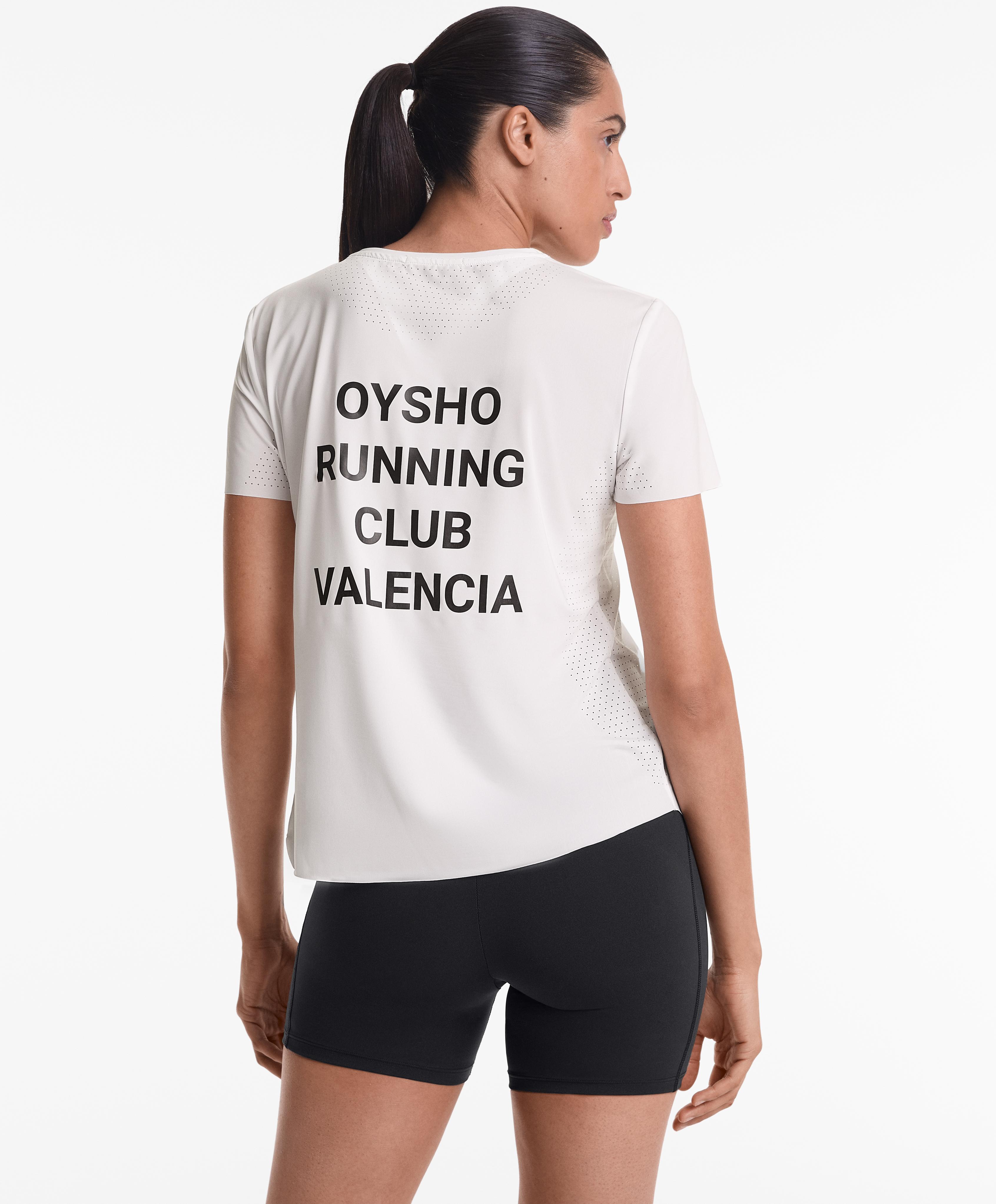 Maglietta tecnica aderente Running Club Valencia manica corta Maglietta tecnica aderente Running Club Valencia manica corta
